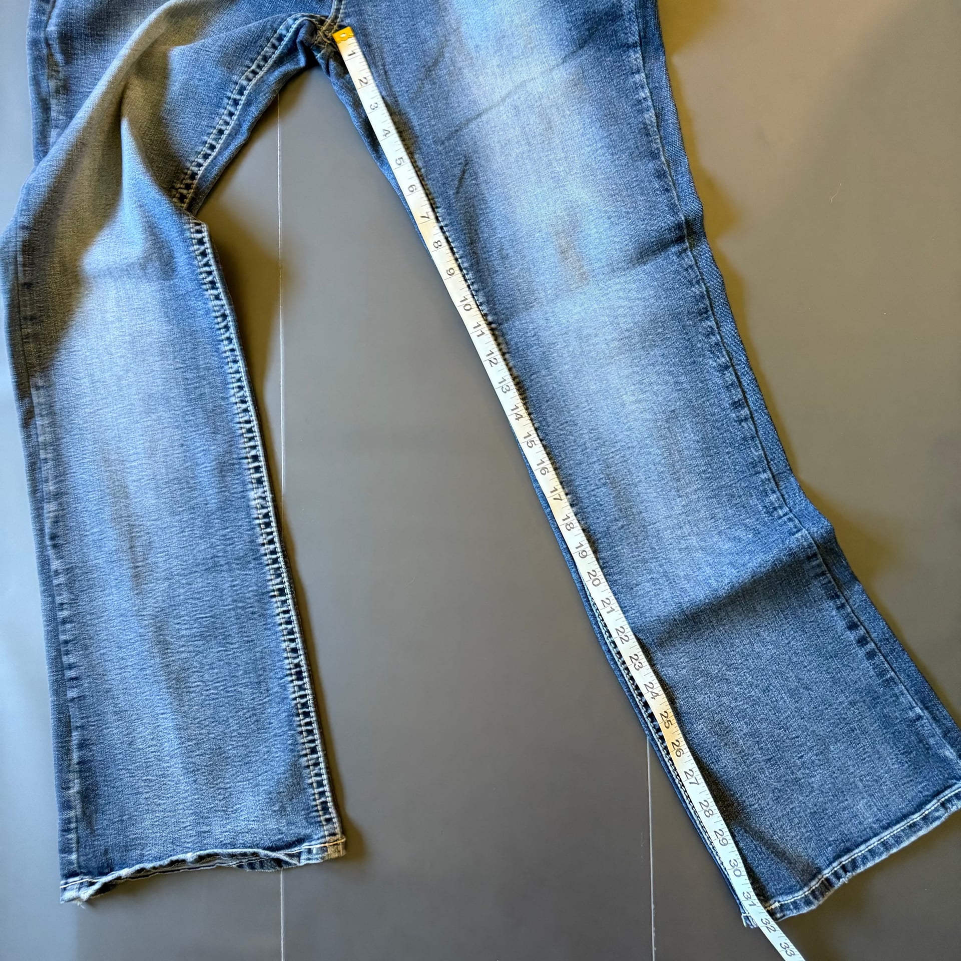 Sexy Couture silver Jeans Mid Rise  Women's  8
