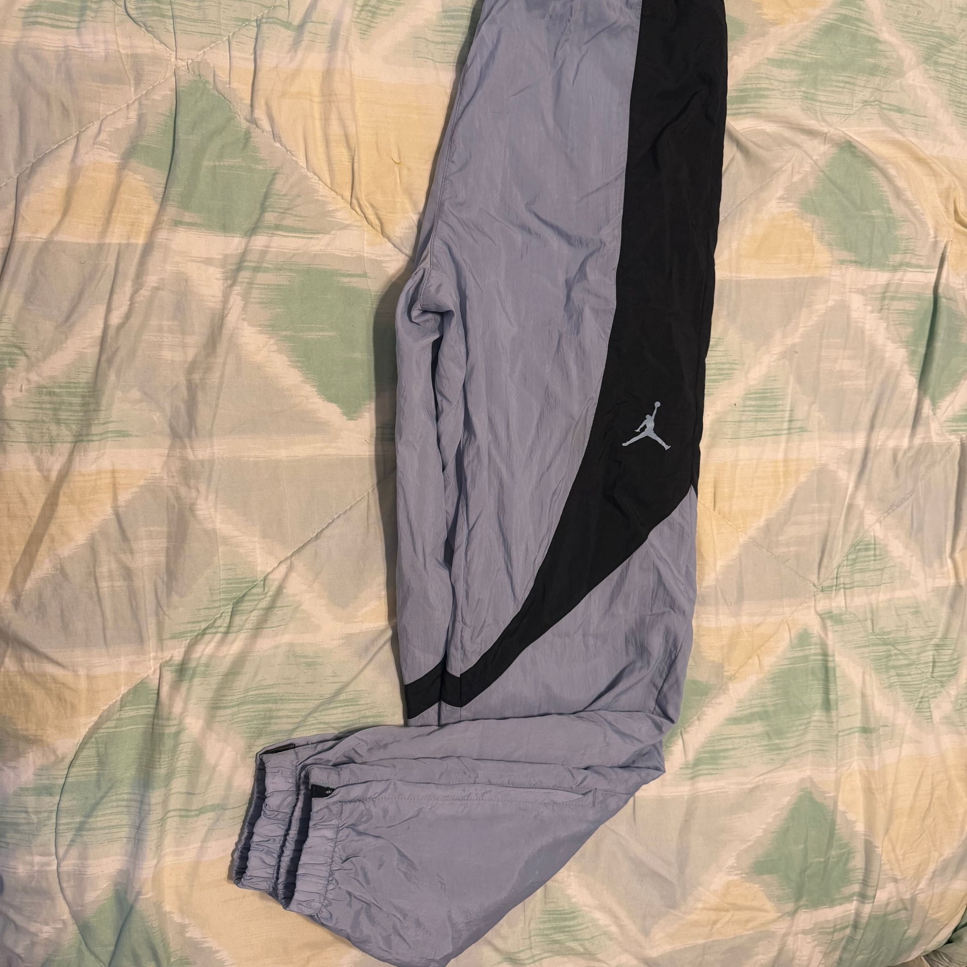 Jordan Sport Jam Warm Up Windbreaker Pants Blue Grey 1
