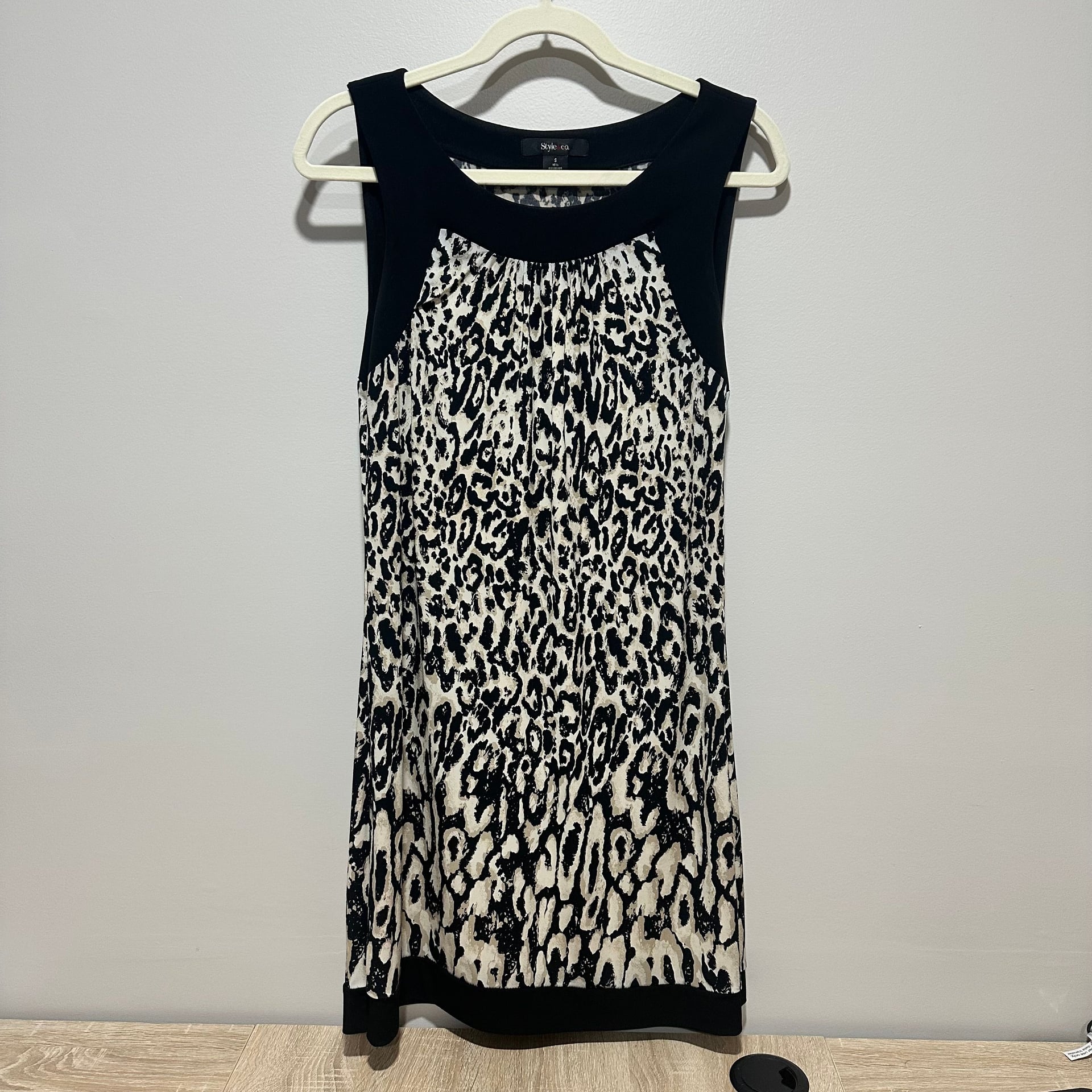 Style & Co. Leopard Print Sheath Midi Dress 2