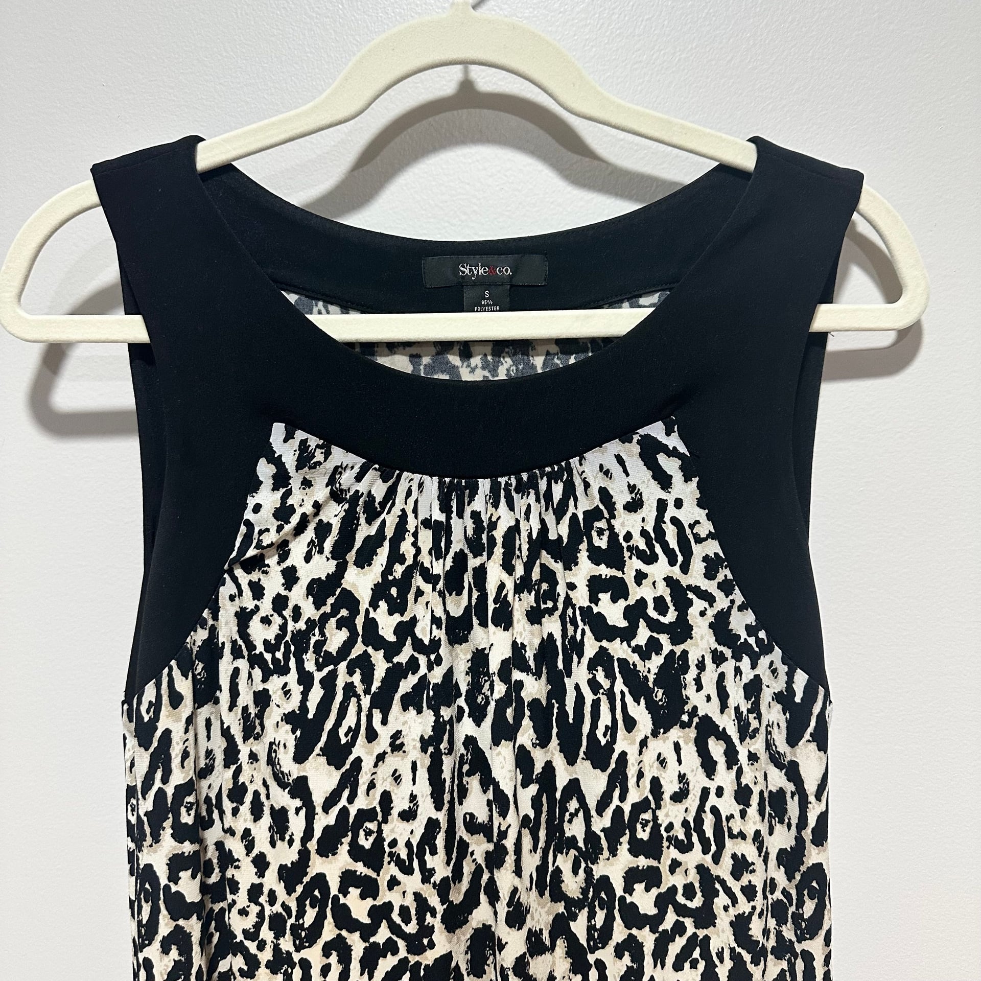 Style & Co. Leopard Print Sheath Midi Dress 3