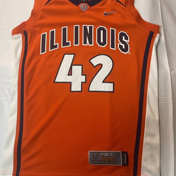 University Of Illinois Fighting Illini Nike Elite Jersey Medium #42