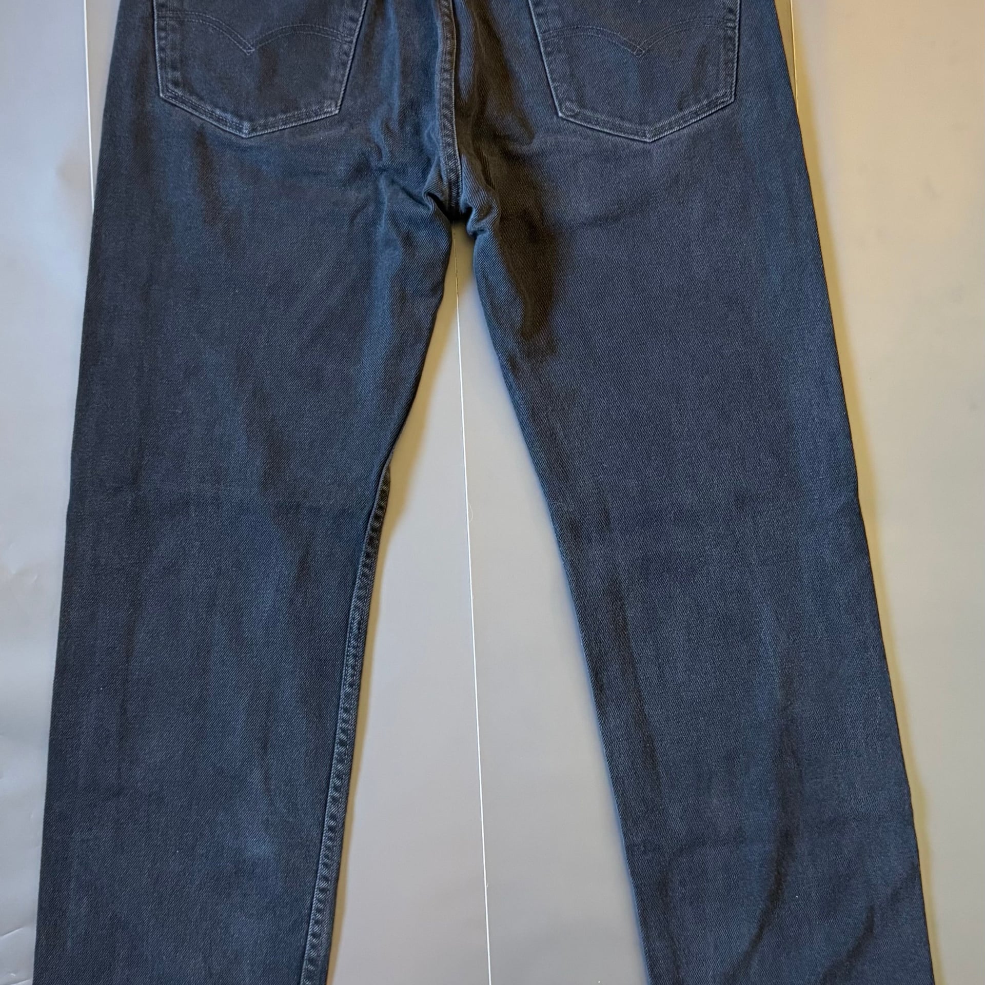 Vintage Levi's 501 Button Fly Jeans Black 3