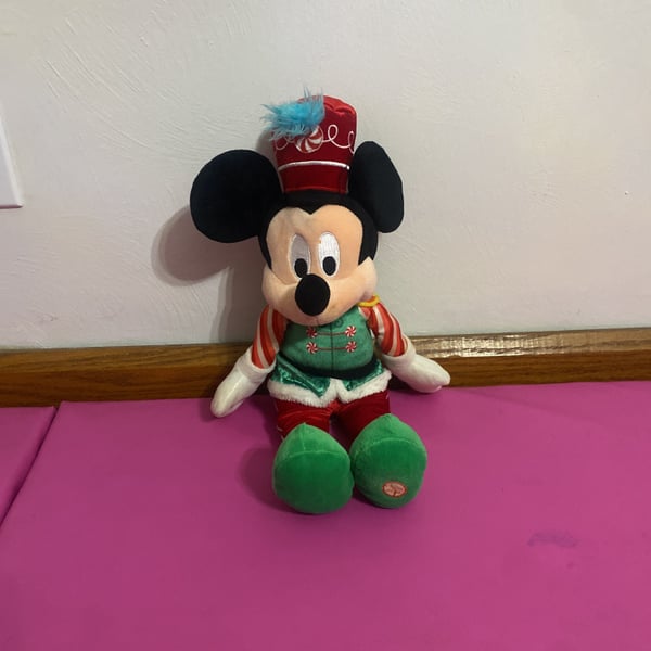 Hallmark Disney Nutcracker Sweets Mickey Mouse Plush Toy