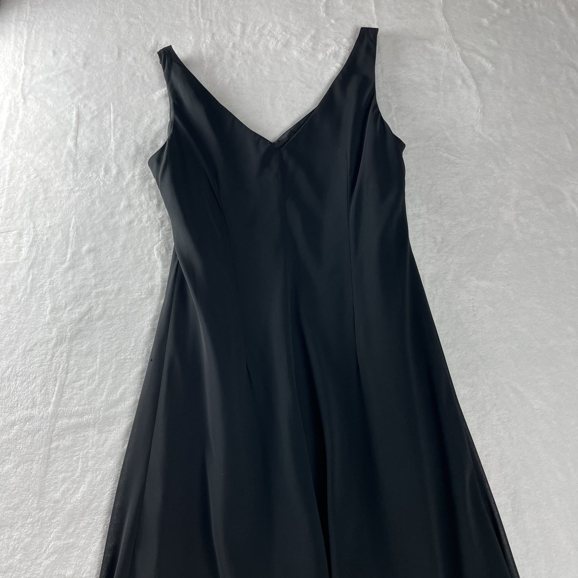 Evan Picone Black Beaded Cocktail Dress Size 12 9