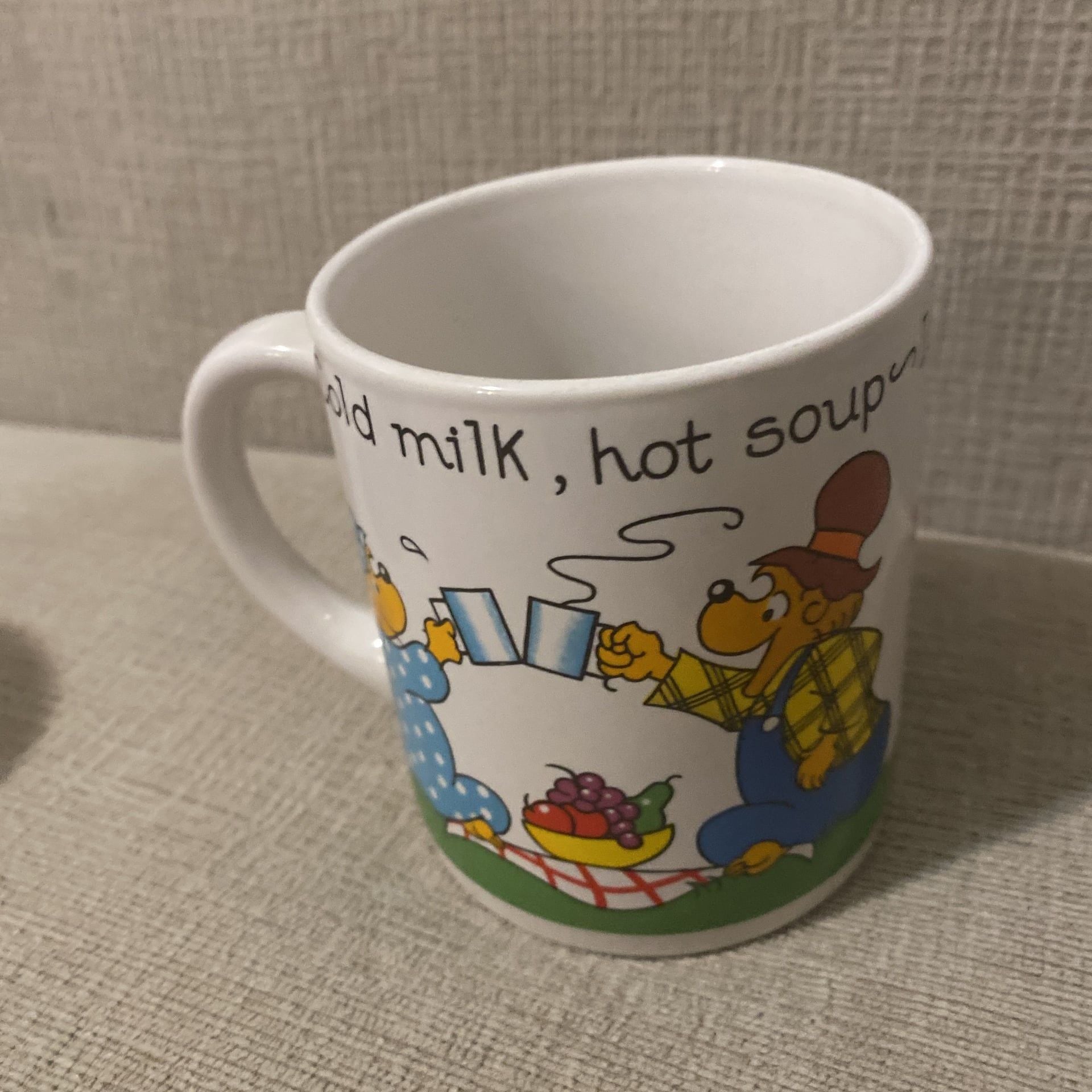 Vintage 1987 The Berenstain Bears Princess House Exclusive Coffee Mug 2