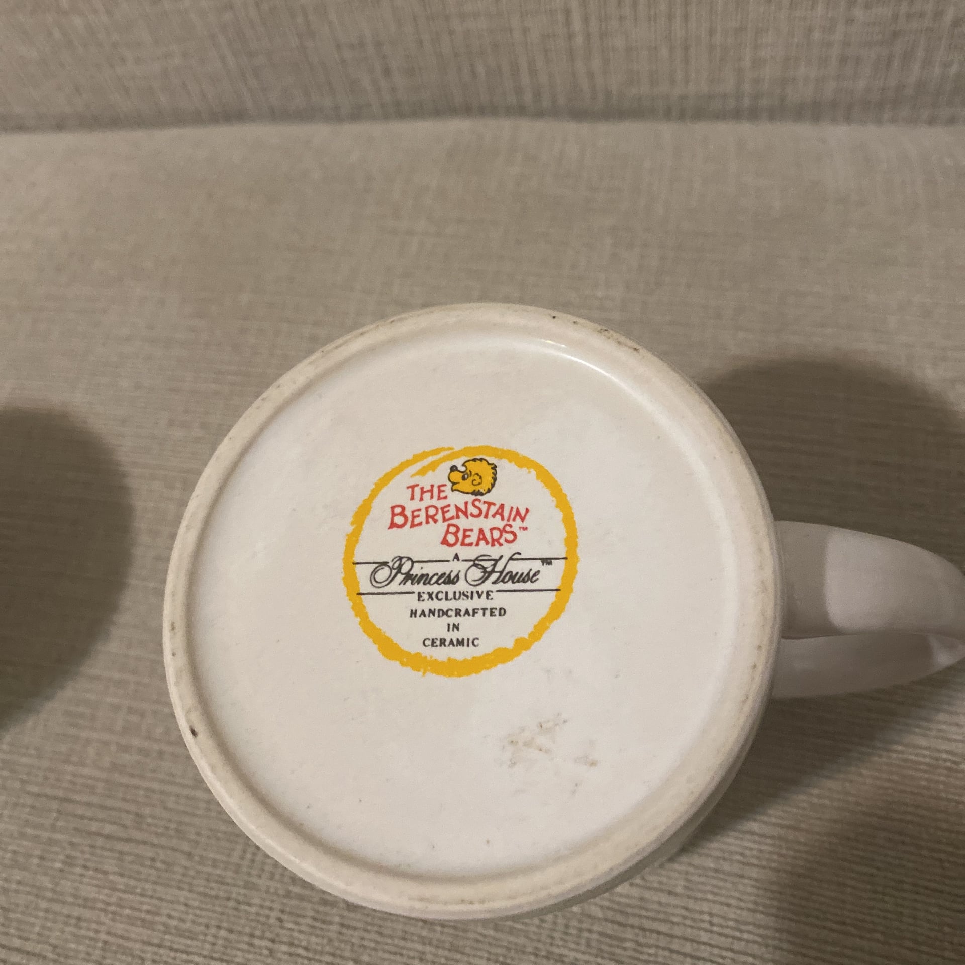 Vintage 1987 The Berenstain Bears Princess House Exclusive Coffee Mug 3