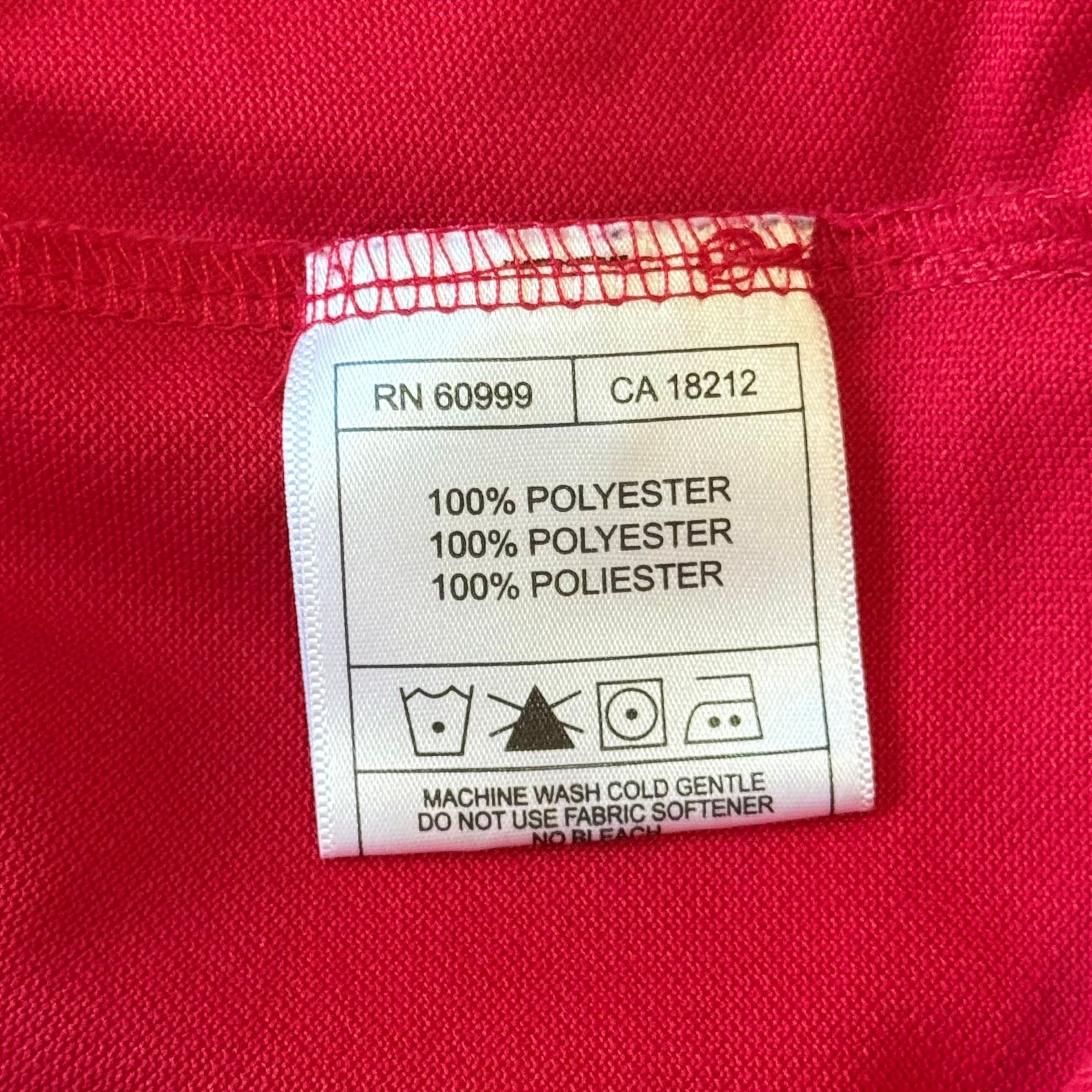 Antigua Kansas City Chiefs NFL Red Polo Men’s XL Football Shirt Arrowhead Logo 6