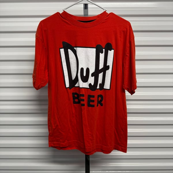 The Simpsons Duff Beer Red T-Shirt