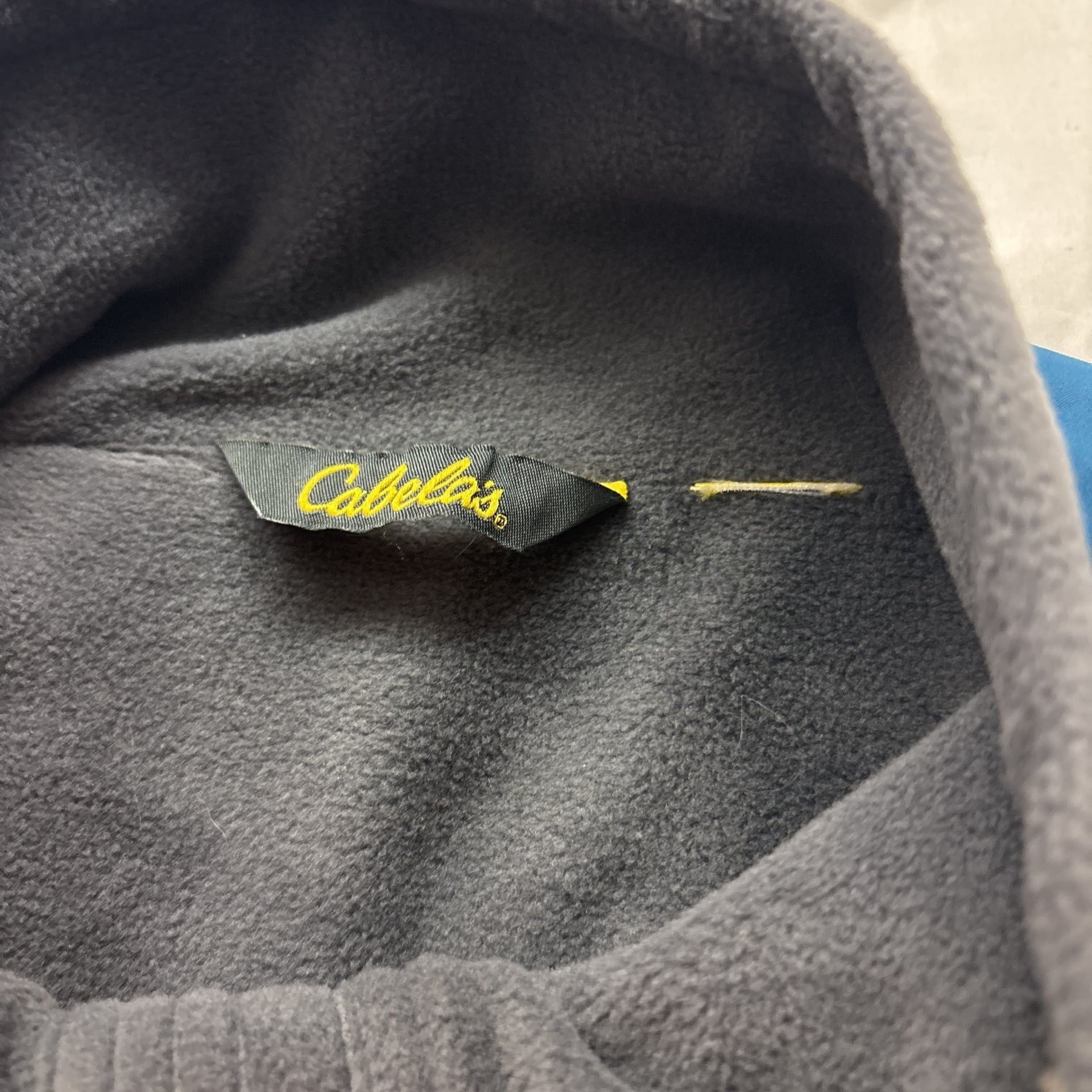 Cabela's Blue Full Zip Windbreaker Jacket 2