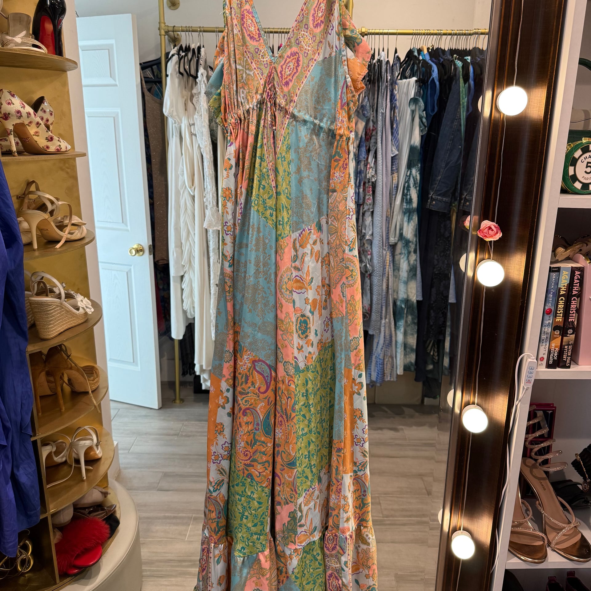 Zimmermann Junie Racerback High-Low Midi-Dress 7