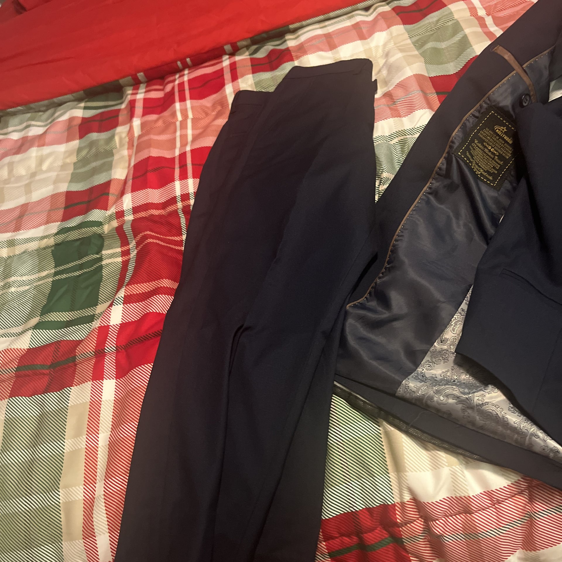 Boys’s navy Suit 5