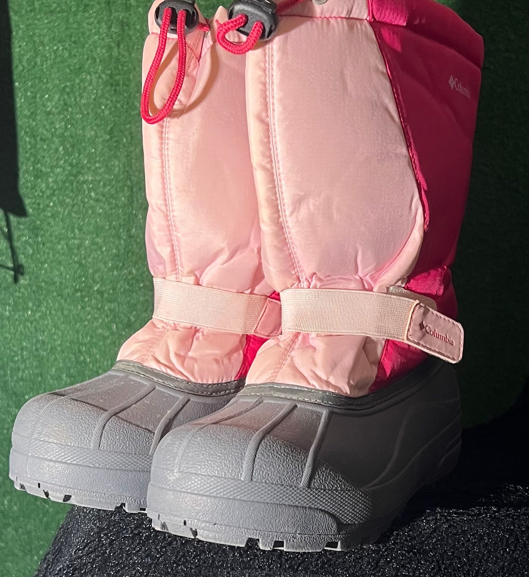 Sorel Youth Flurry Pink/Grey Winter Waterproof Snow Boots 2