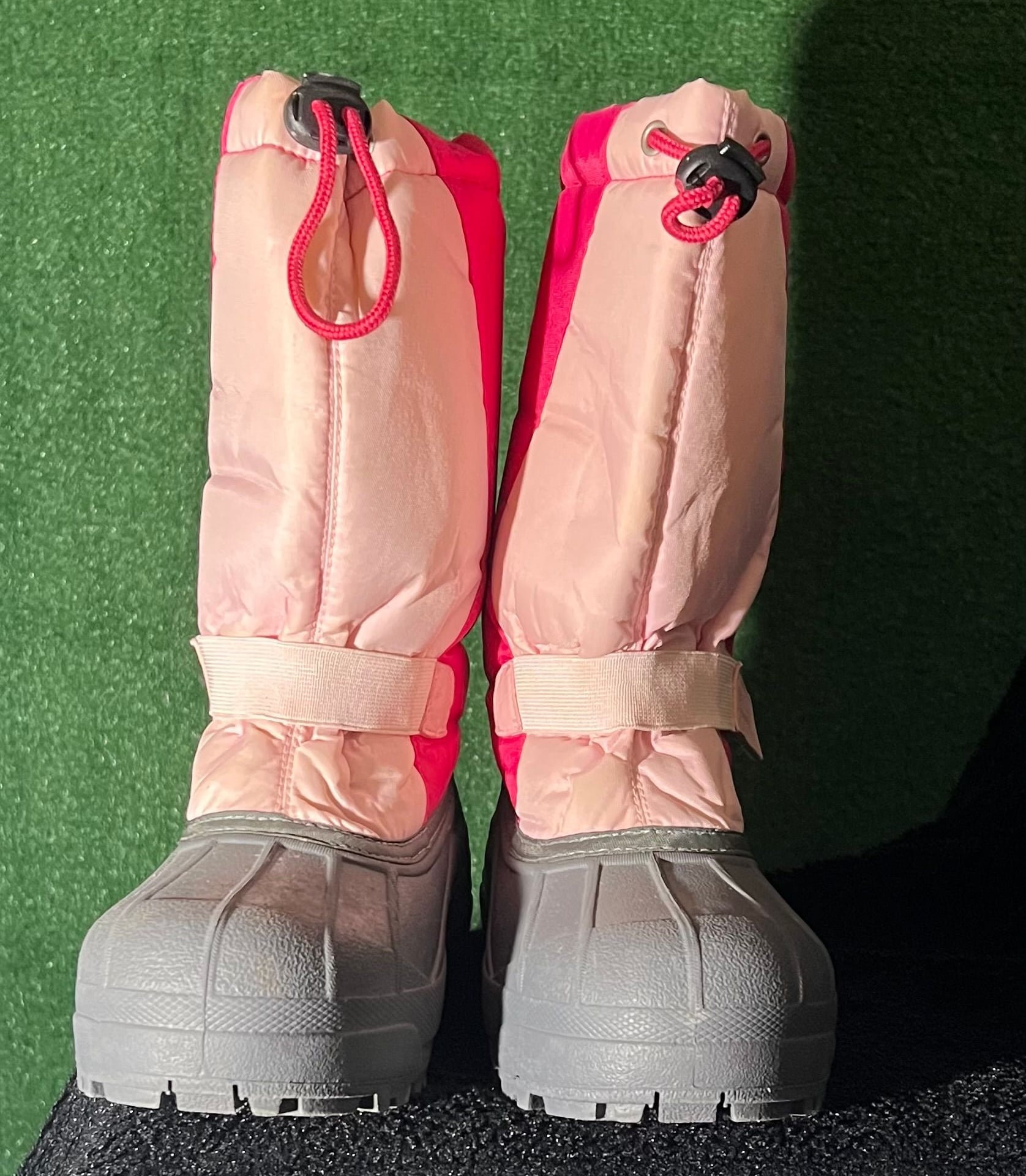 Sorel Youth Flurry Pink/Grey Winter Waterproof Snow Boots 3