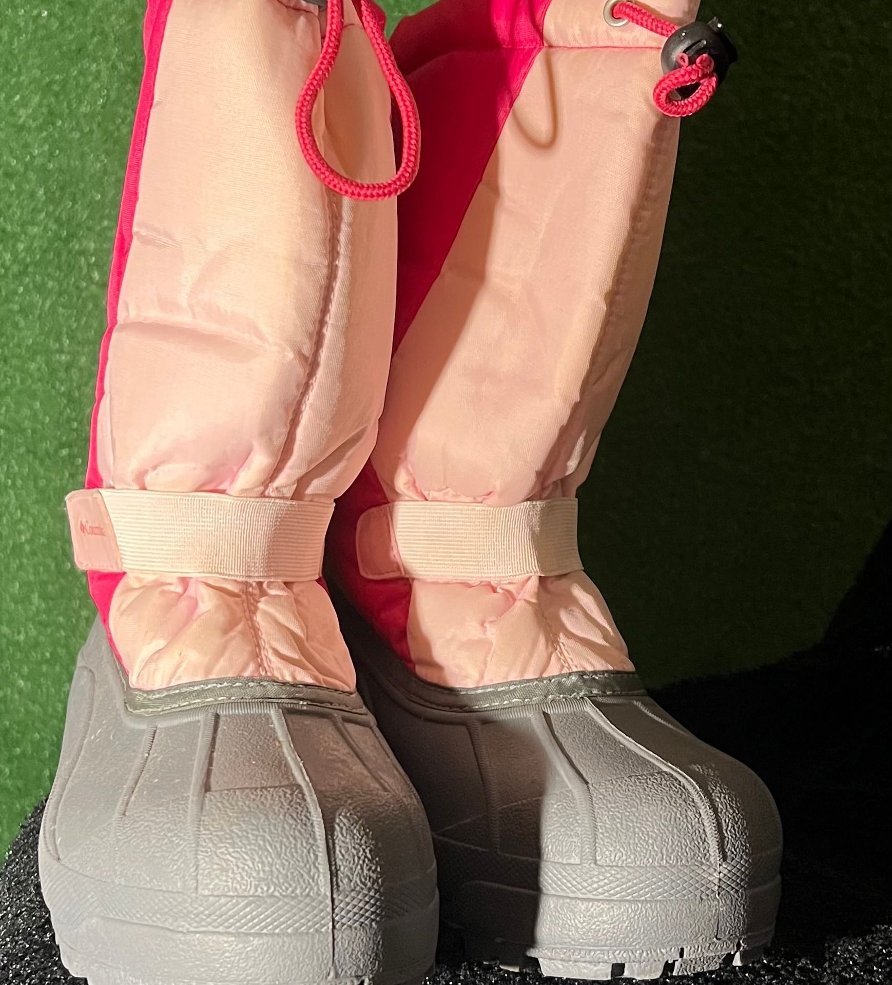 Sorel Youth Flurry Pink/Grey Winter Waterproof Snow Boots 4