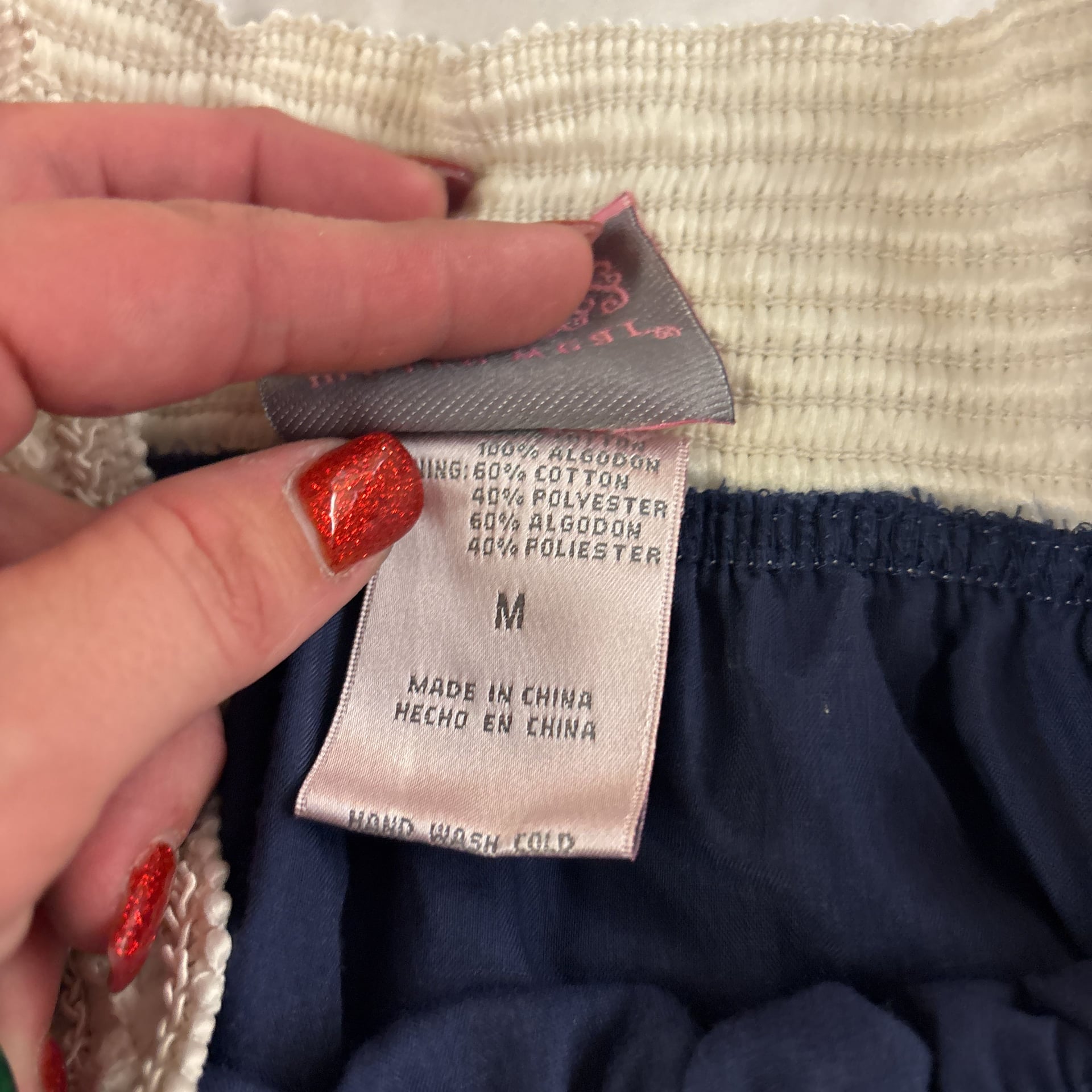 Vintage Indigo Skirt With Embroidery - , 4