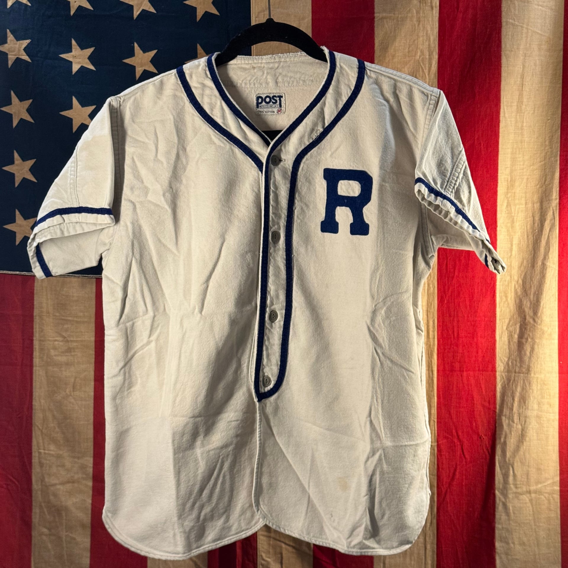 Vintage R Post Rawlings 60s Baseball Jersey 1