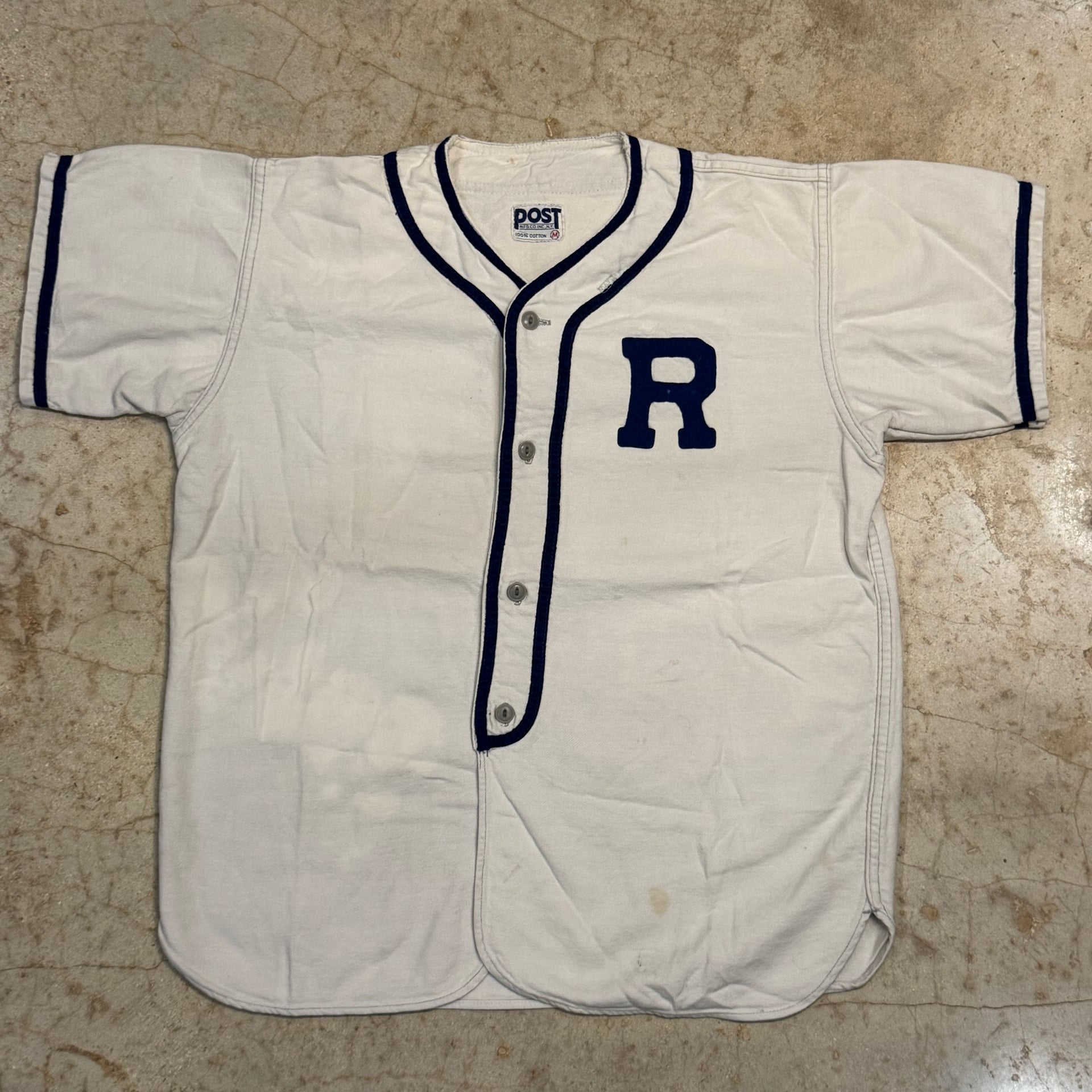 Vintage R Post Rawlings 60s Baseball Jersey 7