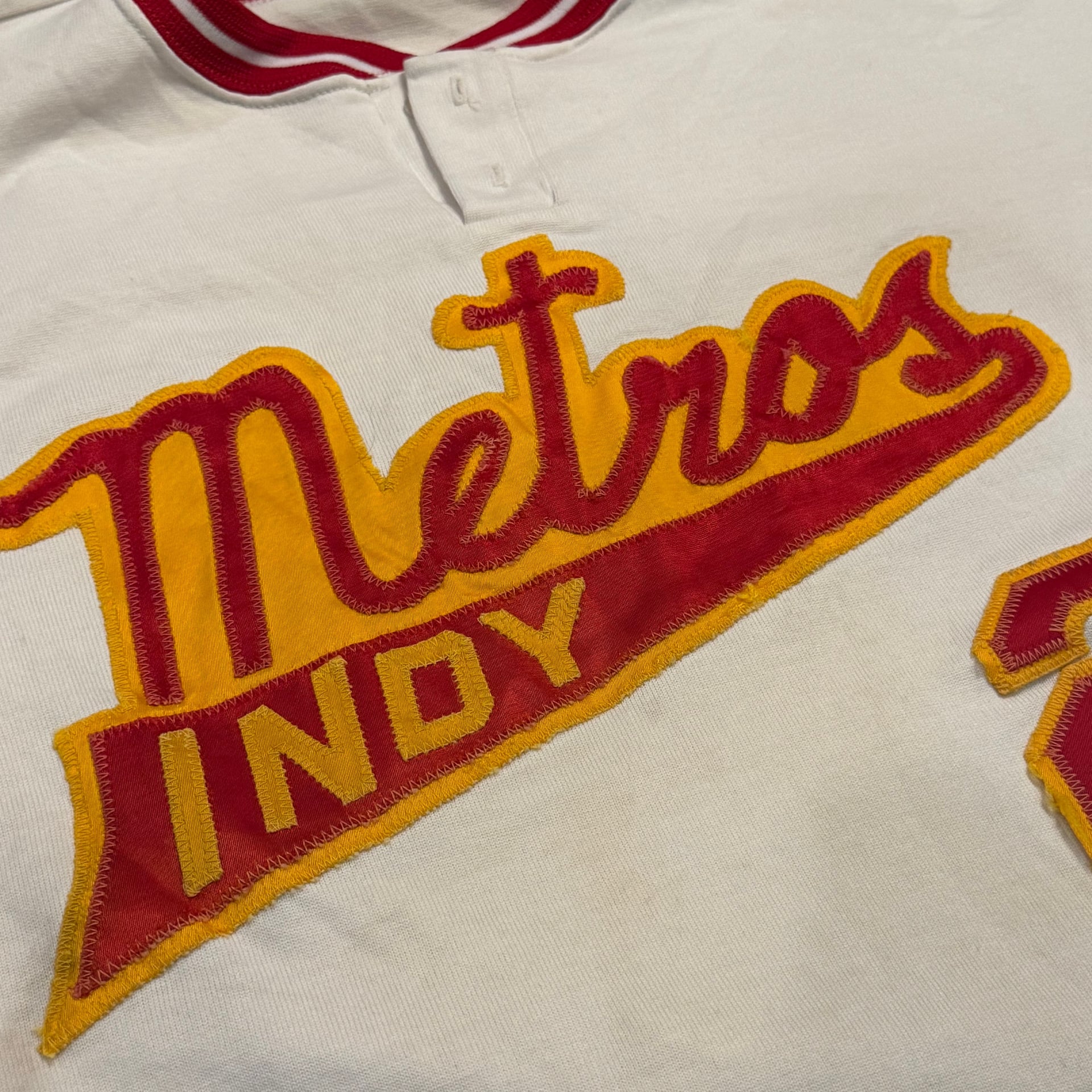 1955 Indianapolis Metros Baseball Jersey- size 44 5