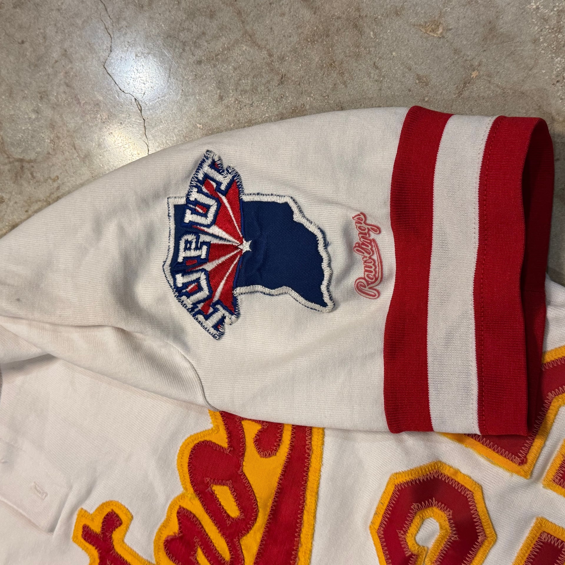 1955 Indianapolis Metros Baseball Jersey- size 44 6