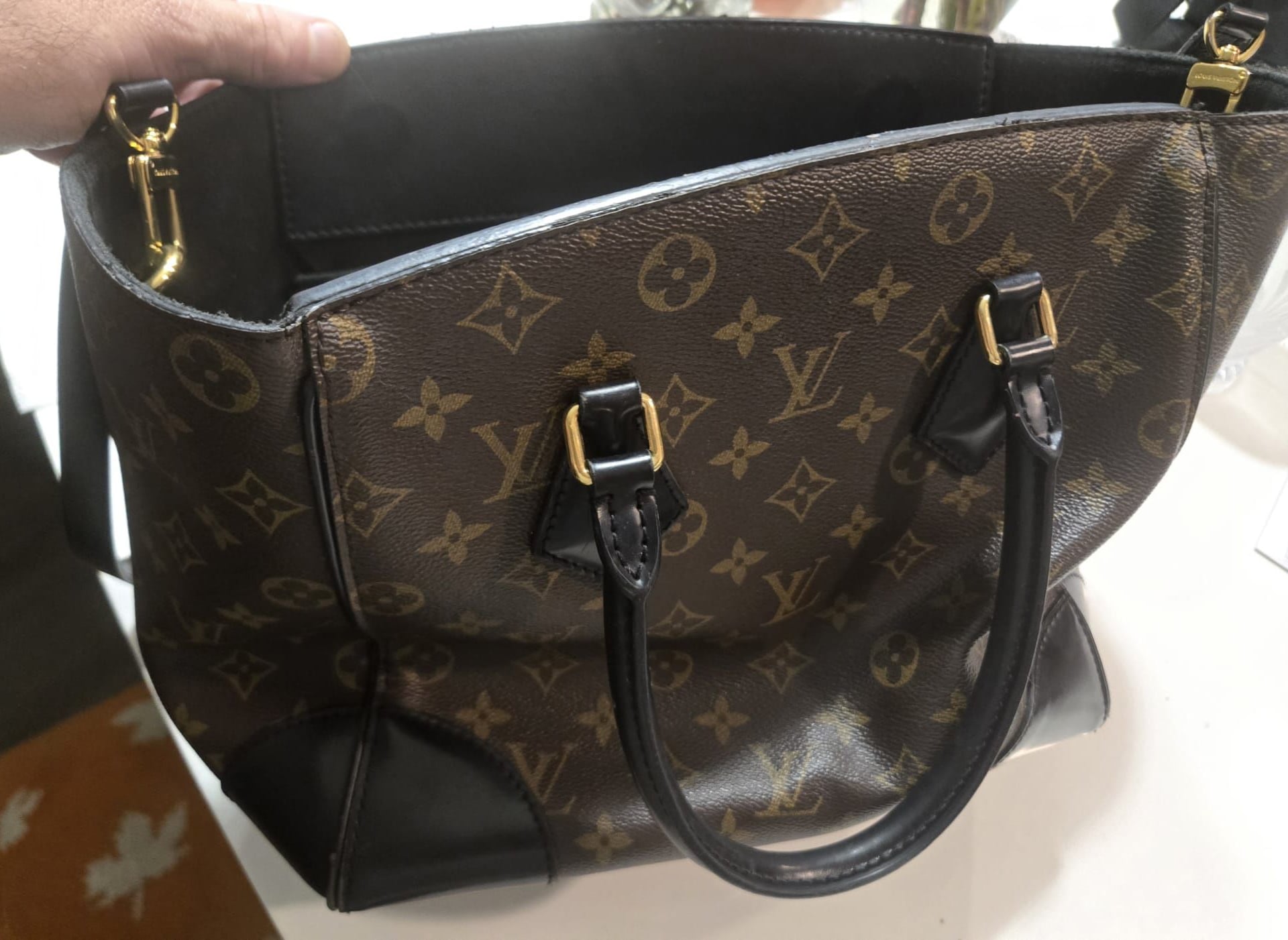 Louis Vuitton Monogram Phoenix MM Canvas Tote Bag 8