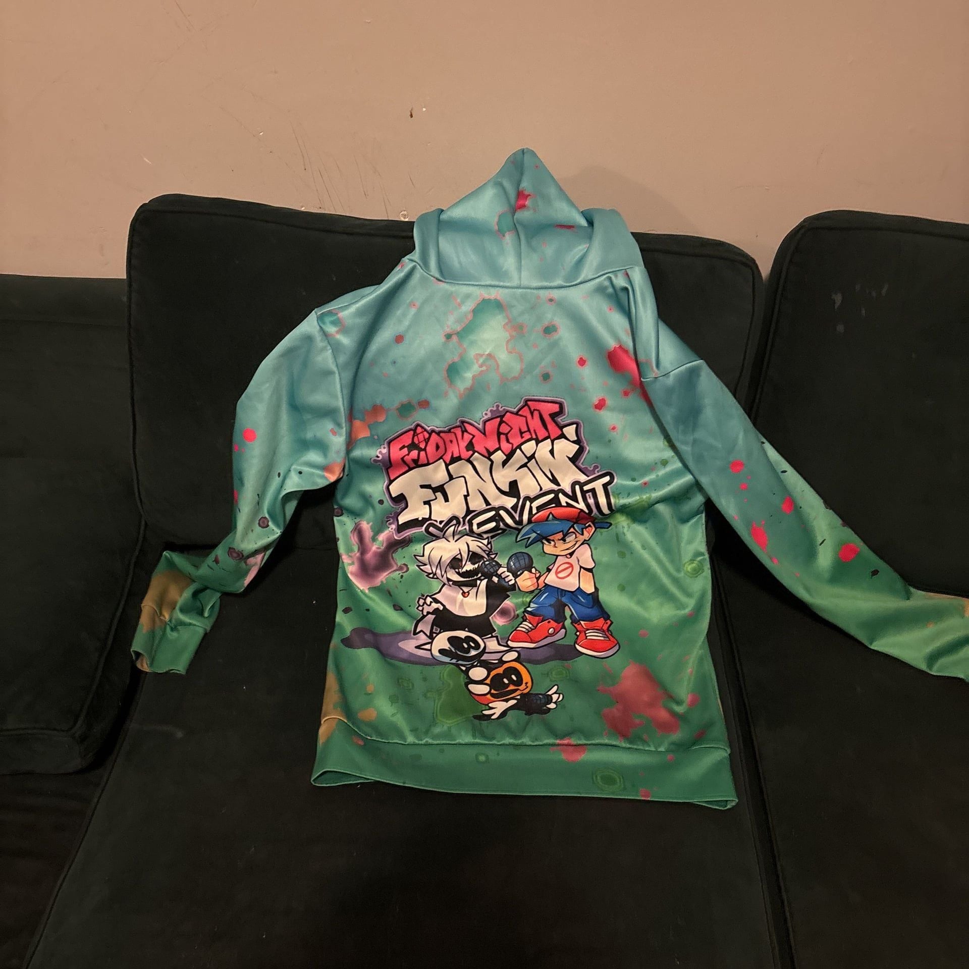 Members Only x Nickelodeon Entourage Blue Windbreaker Jacket 2
