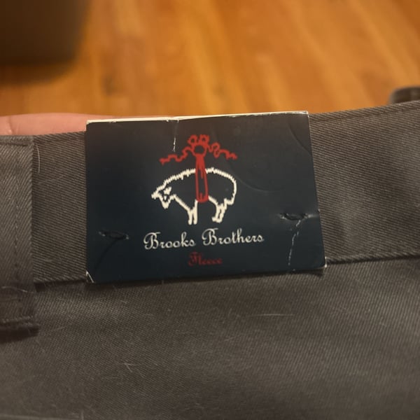 Brooks Brothers BrooksEase Boys Trousers Dark Gray • size 10