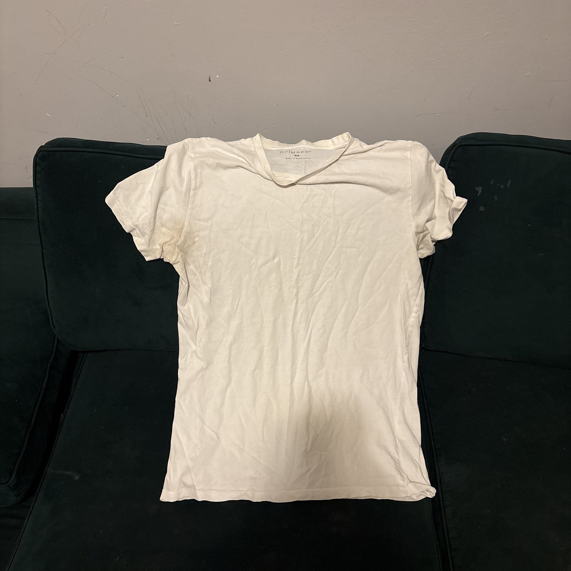 Primark White T-Shirt no print size M 2