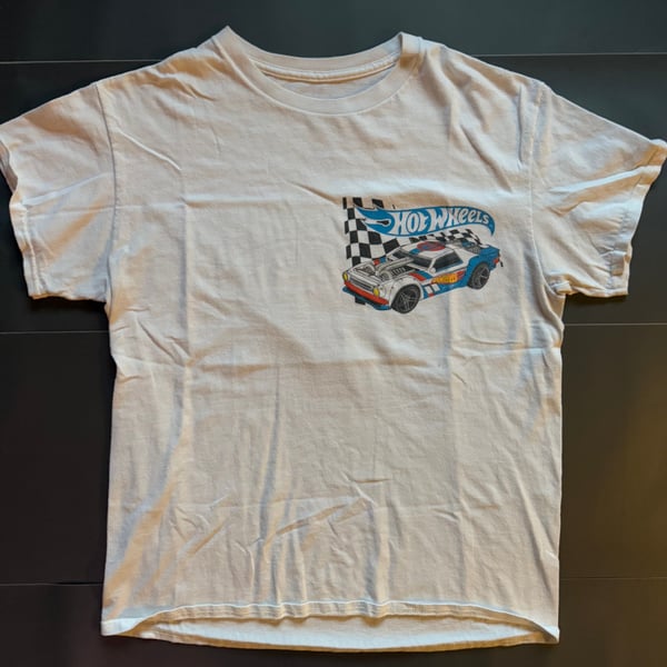 Vintage 1998 Hot Wheels 'Hottest on the Track' Kyle Petty T-Shirt
