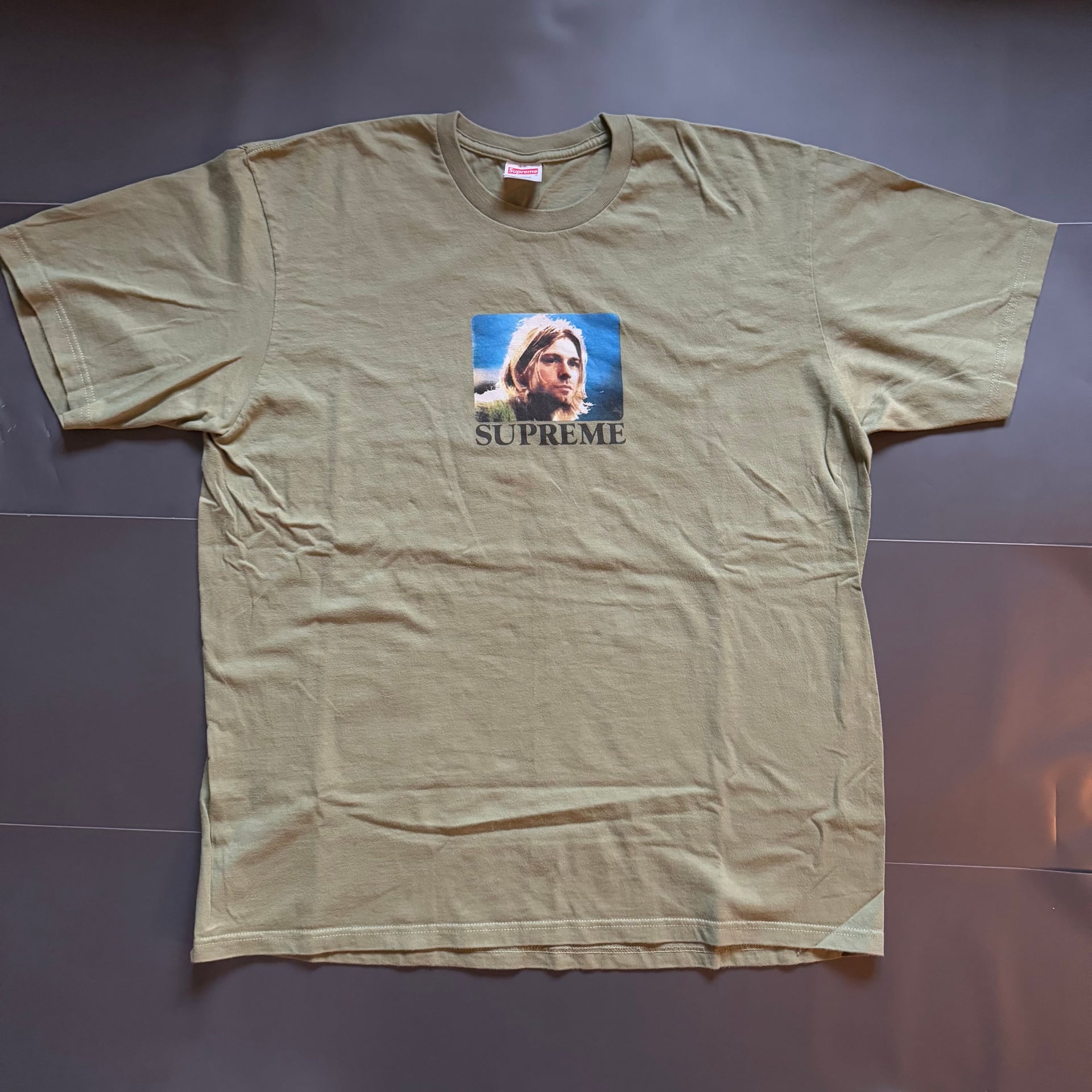 Supreme Kurt Cobain Gray Tee 1