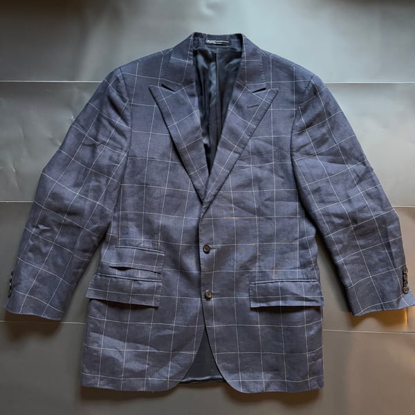 Polo Ralph Lauren miUSA Windowpane Sports Coat - 39/40R