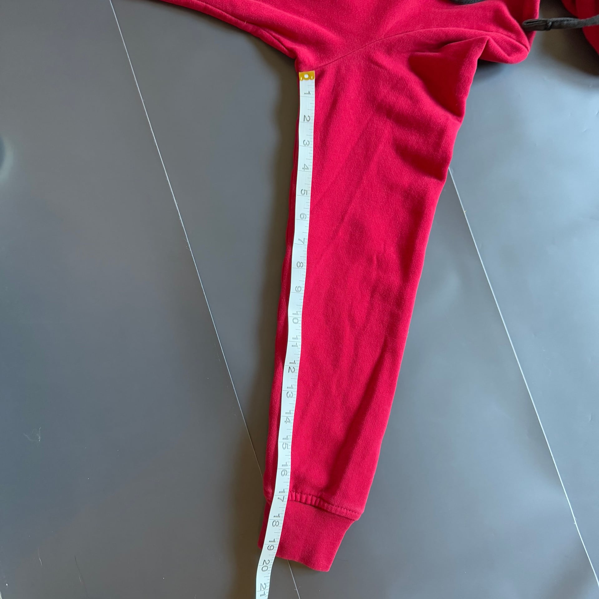 True Religion Red Logo Tape Trim Zip Up Hoodie 6