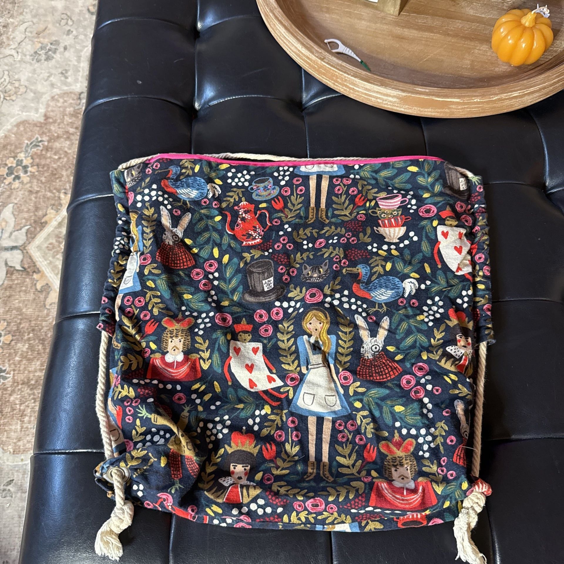 Rifle Paper Co. Wonderland Reversible Tote Bag 2