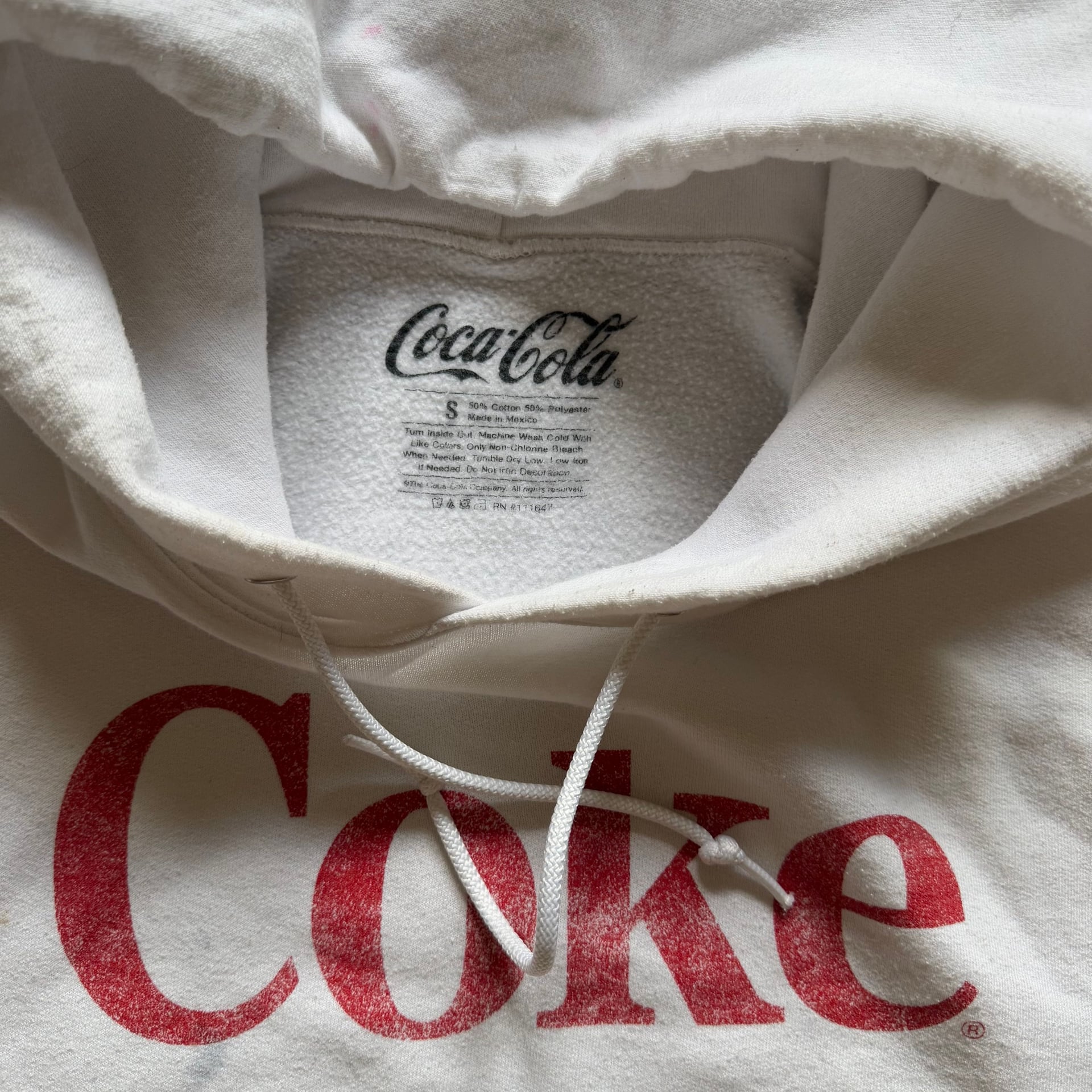 Vintage y2k Coke Graphic Hoodie 7