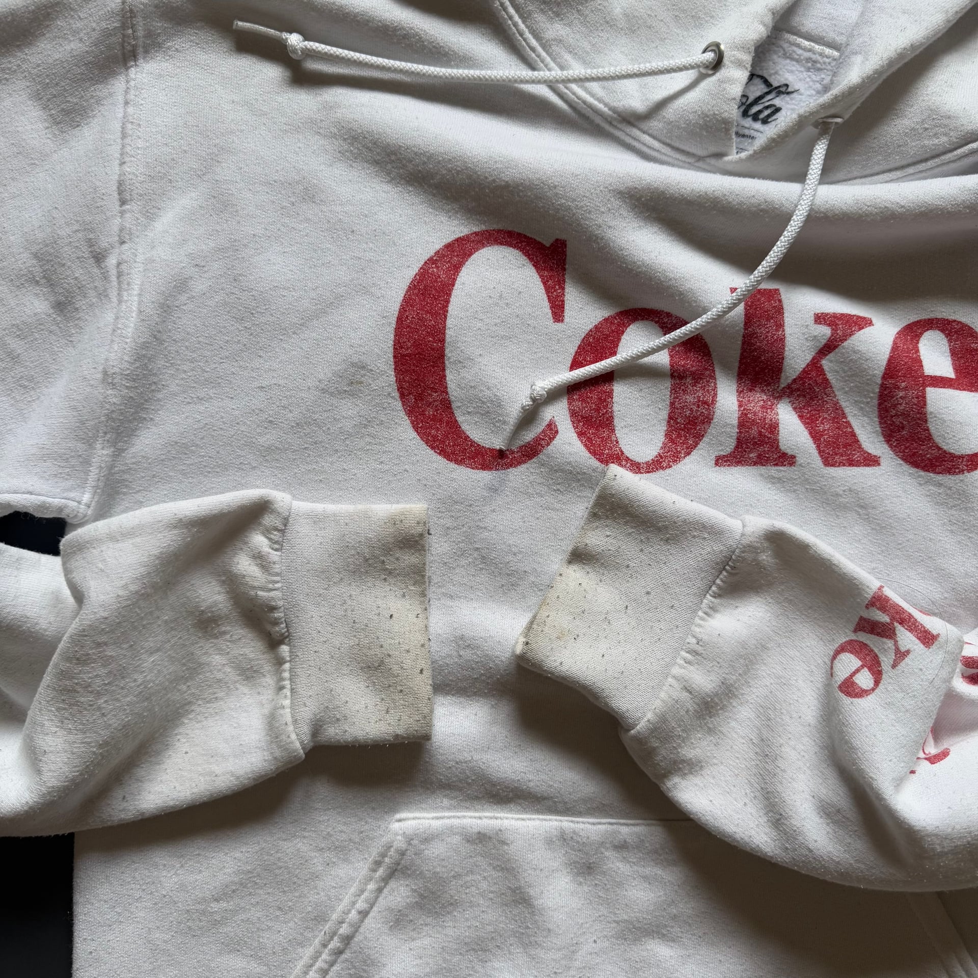 Vintage y2k Coke Graphic Hoodie 8