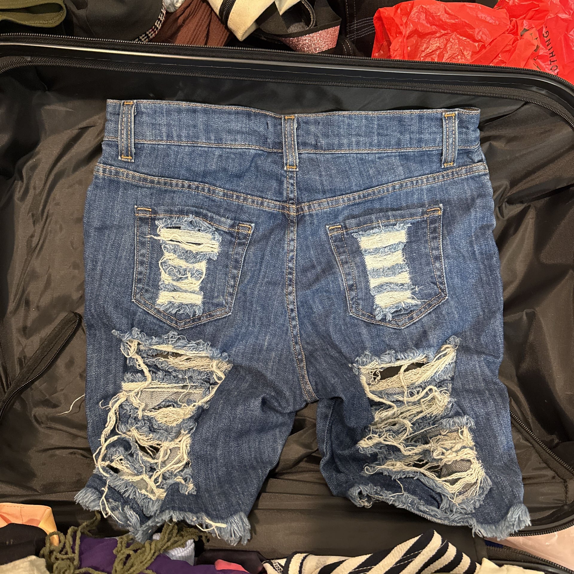 Fashion Nova Distressed Mom Jeans Large 2
