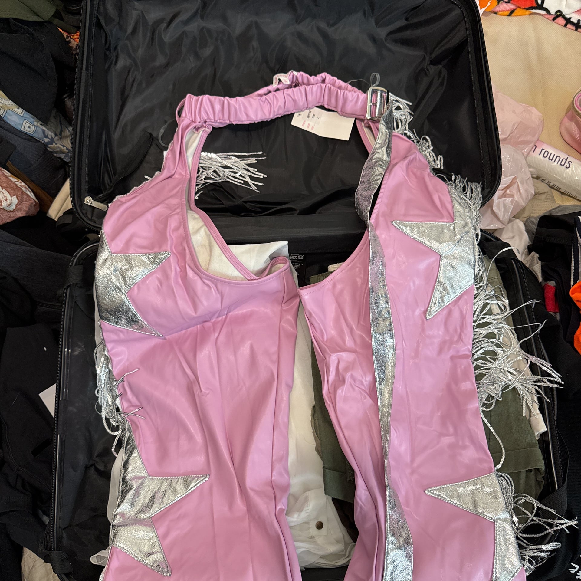 Fashion Nova Everywhere She Goes Cutout Jogger - Pink 2