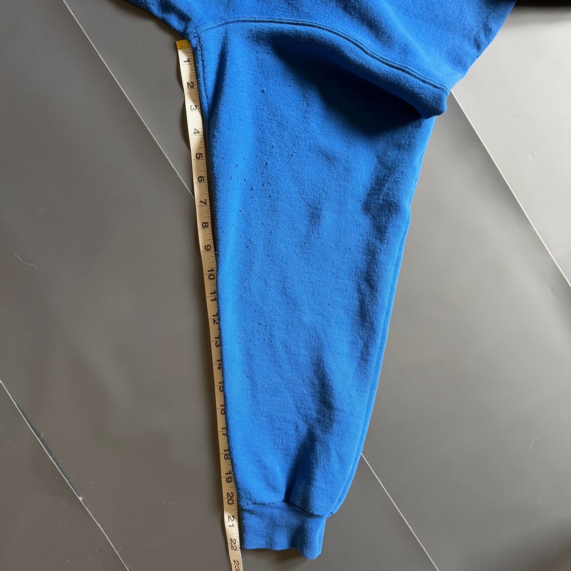 Dallas Mavericks Blue Classic Chenille Hoodie 6