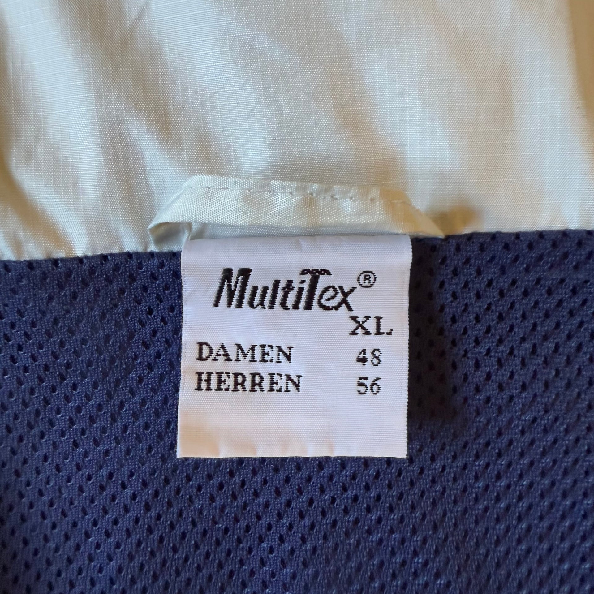 Full Zip Blue & White Windbreaker Jacket 7
