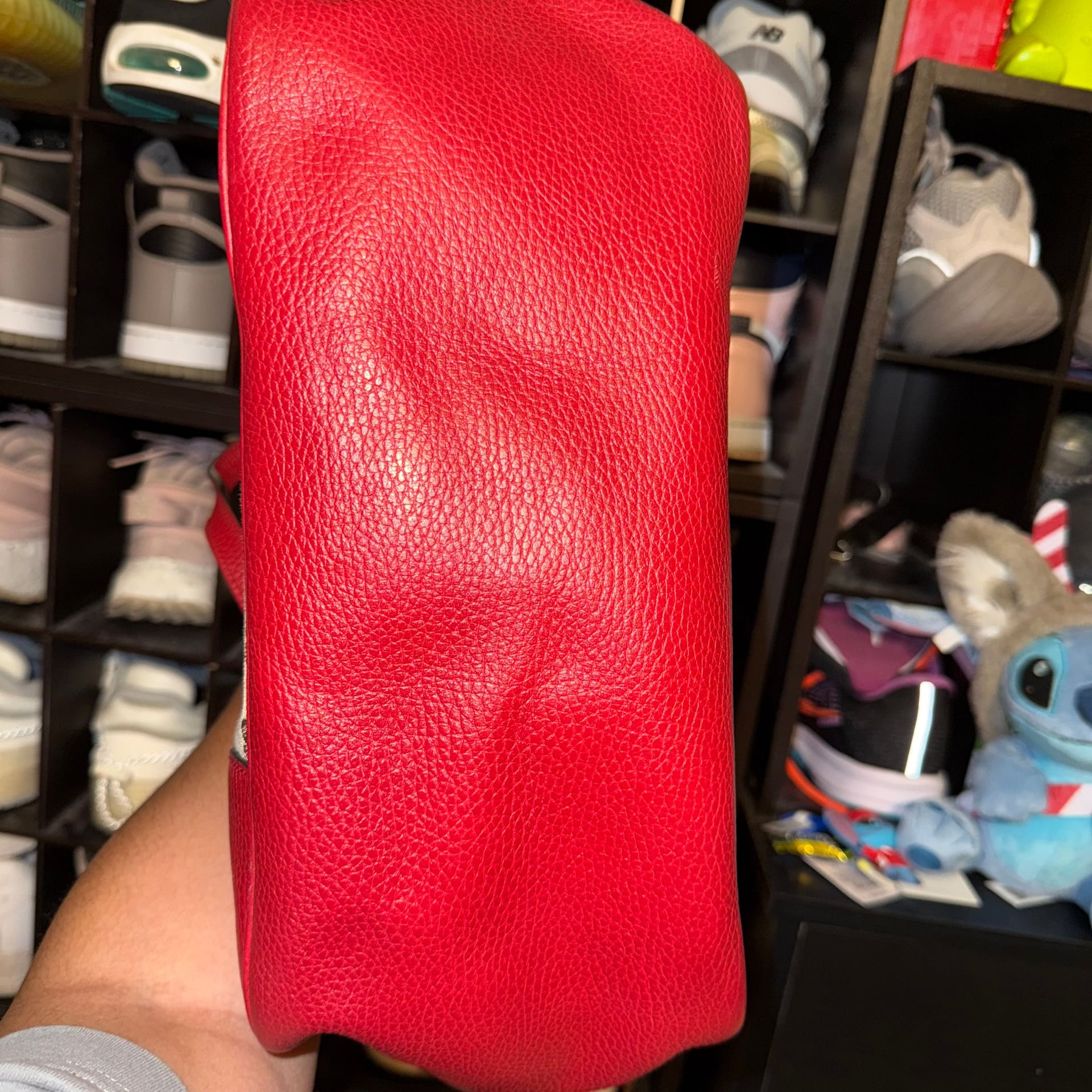 Gucci Bree GG Canvas Tote Bag in Red AUTHENTIC 5