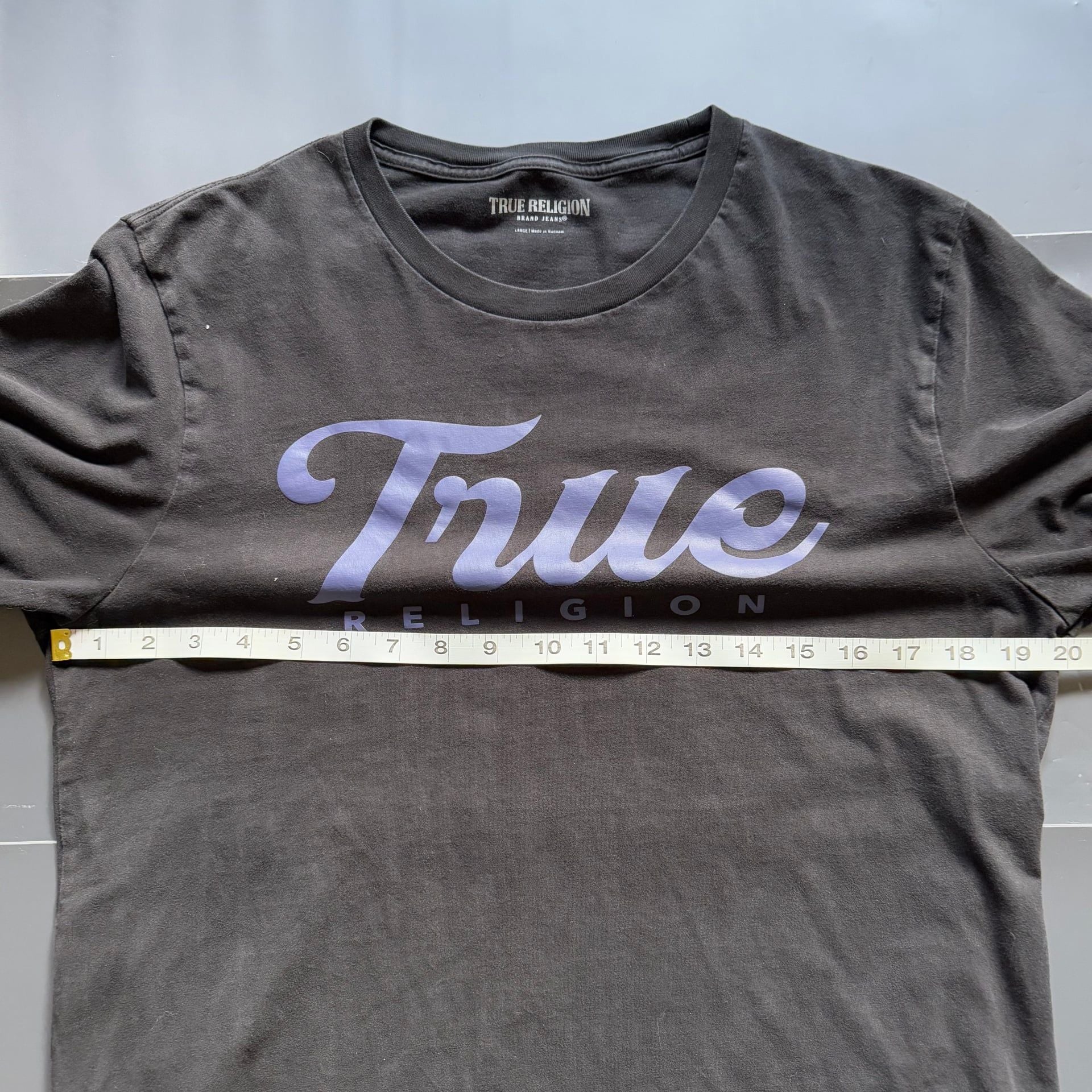 True Religion Metallic True Buddha Short Sleeve T-Shirt 4
