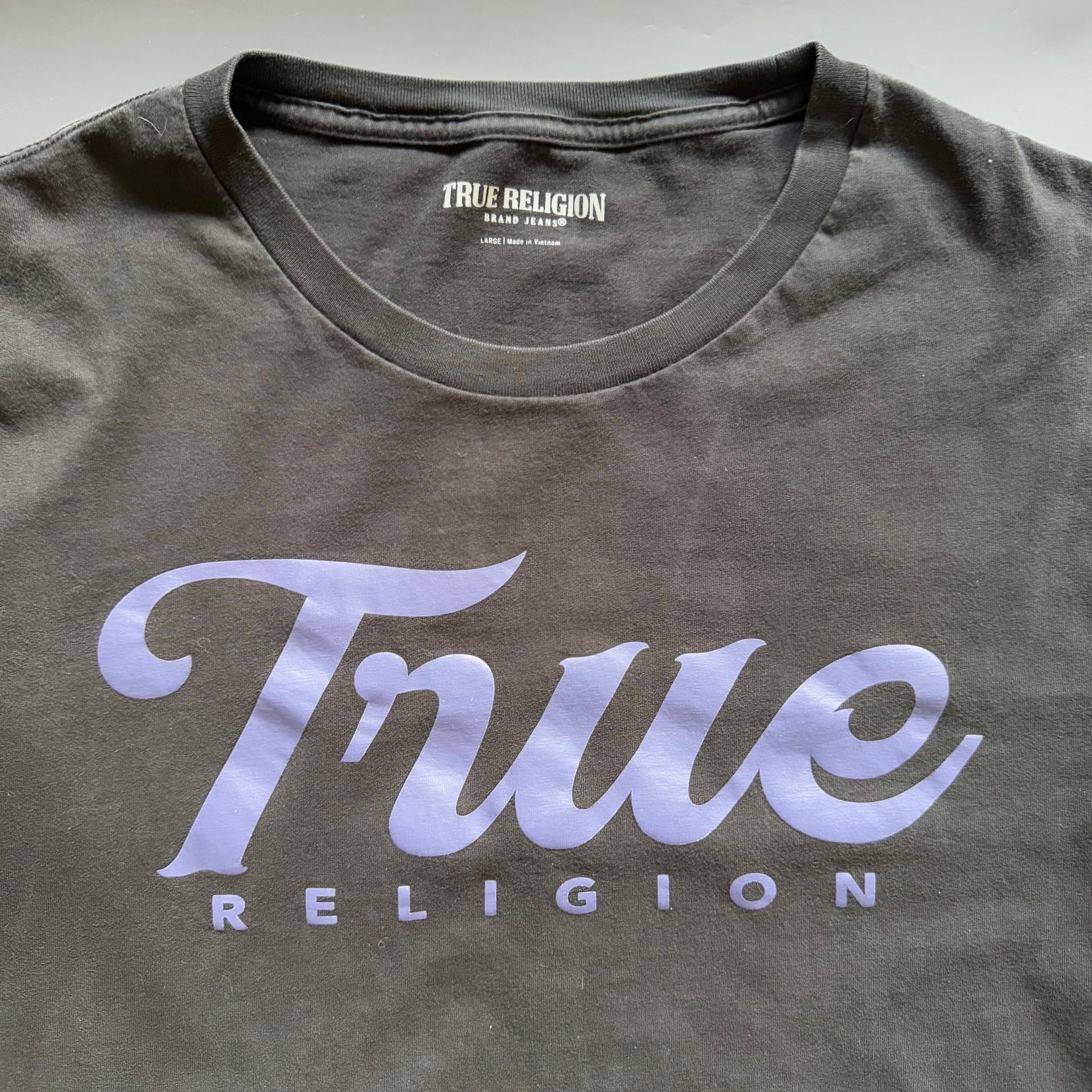 True Religion Metallic True Buddha Short Sleeve T-Shirt 6