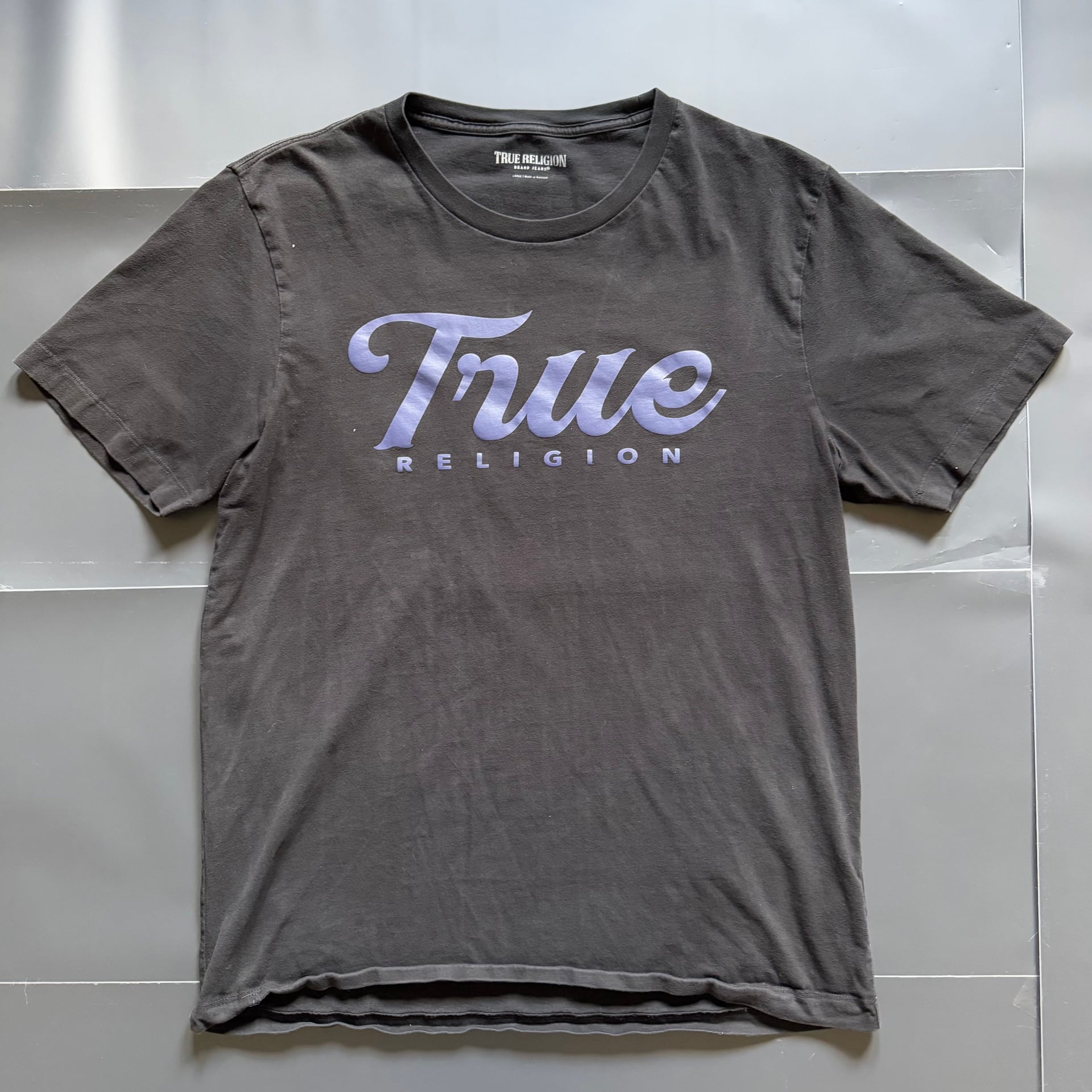True Religion Metallic True Buddha Short Sleeve T-Shirt 7