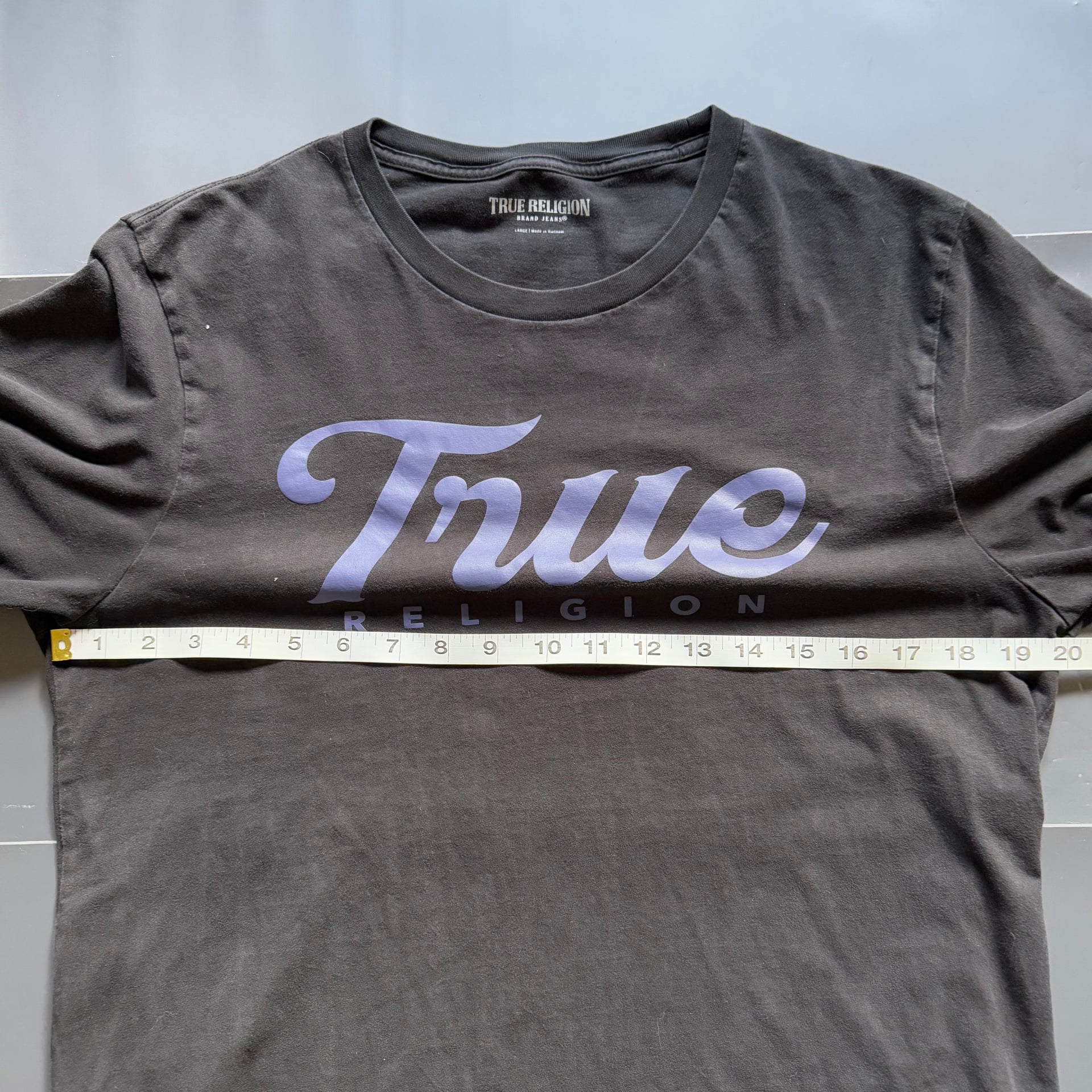 True Religion Metallic True Buddha Short Sleeve T-Shirt 10