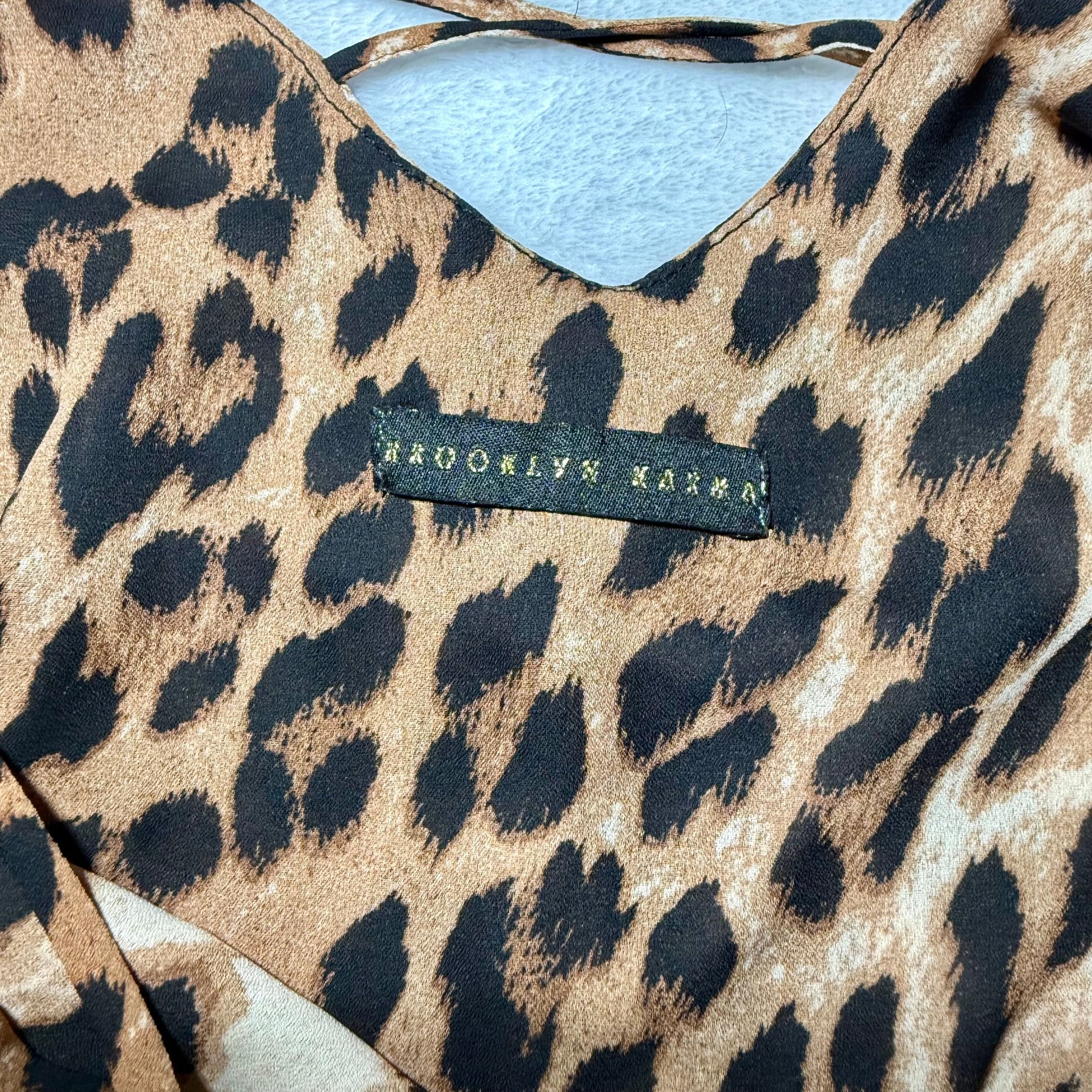 Brooklyn Karma Leopard Print Tank Top 6
