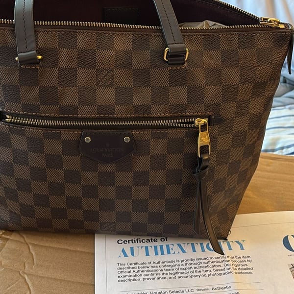Louis Vuitton Iena PM Damier Ebene Shoulder Bag