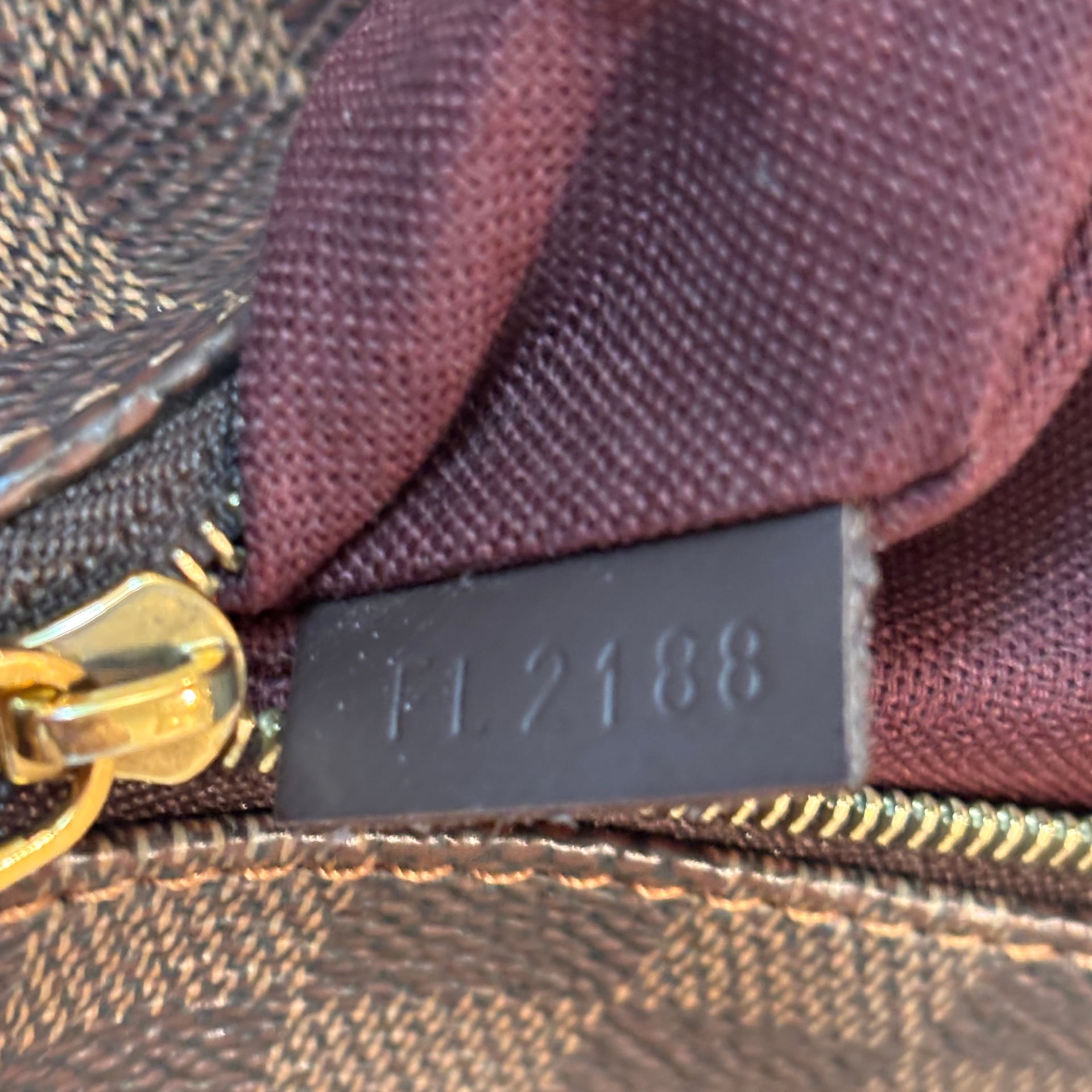 Louis Vuitton Iena PM Damier Ebene Shoulder Bag 6