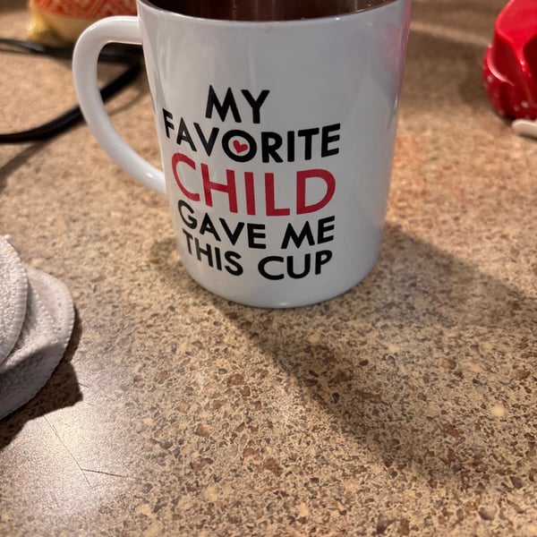 My Favorite Child Gave Me This Mug Funny Coffee Mug for Mothers or Fathers -