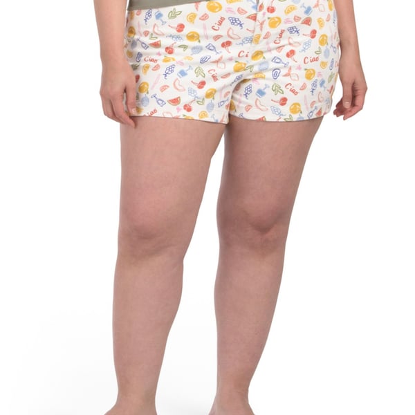 Bagatelle Collection Colorful Patterned Women's Shorts
