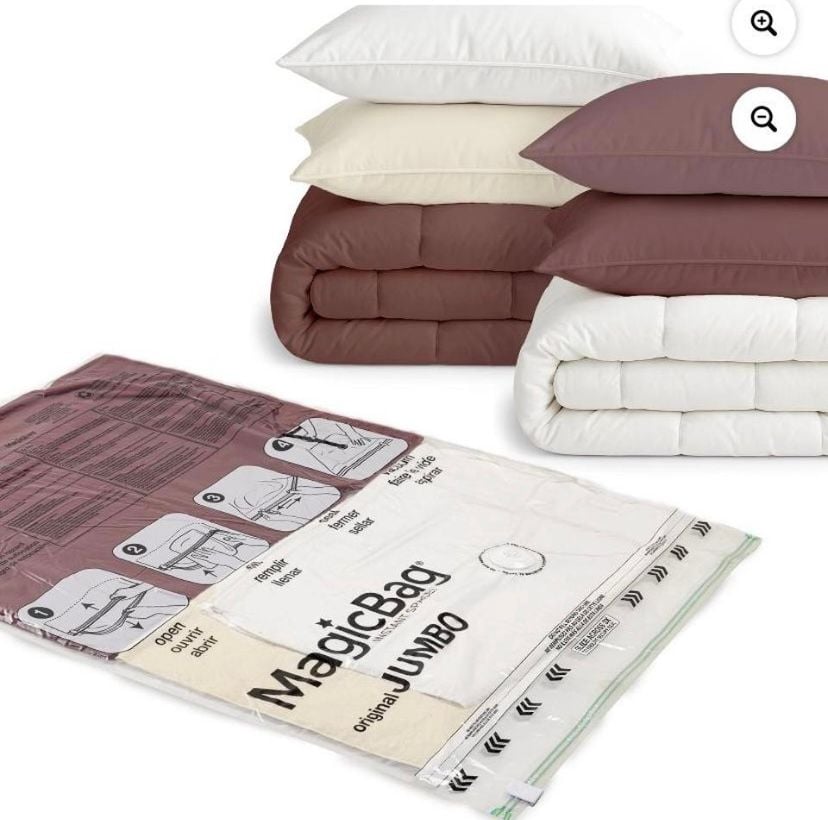 MagicBag Instant Space Saver Storage - Flat, Jumbo Flat Jumbo : , 5