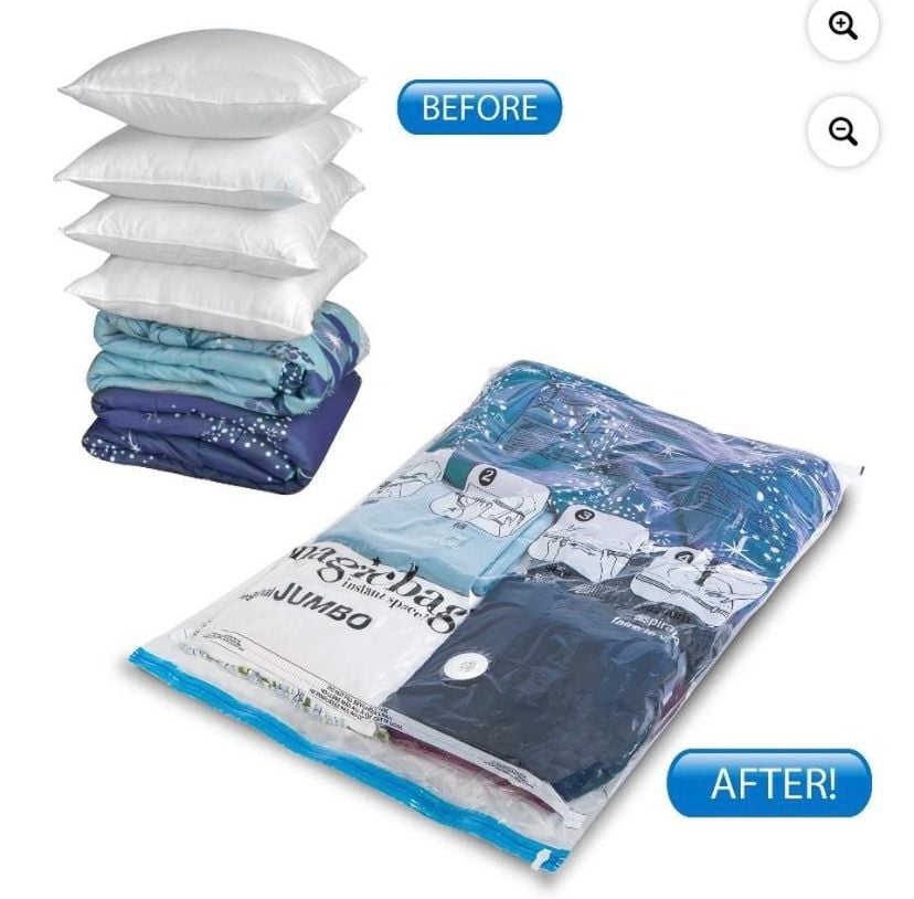 MagicBag Instant Space Saver Storage - Flat, Jumbo Flat Jumbo : , 7